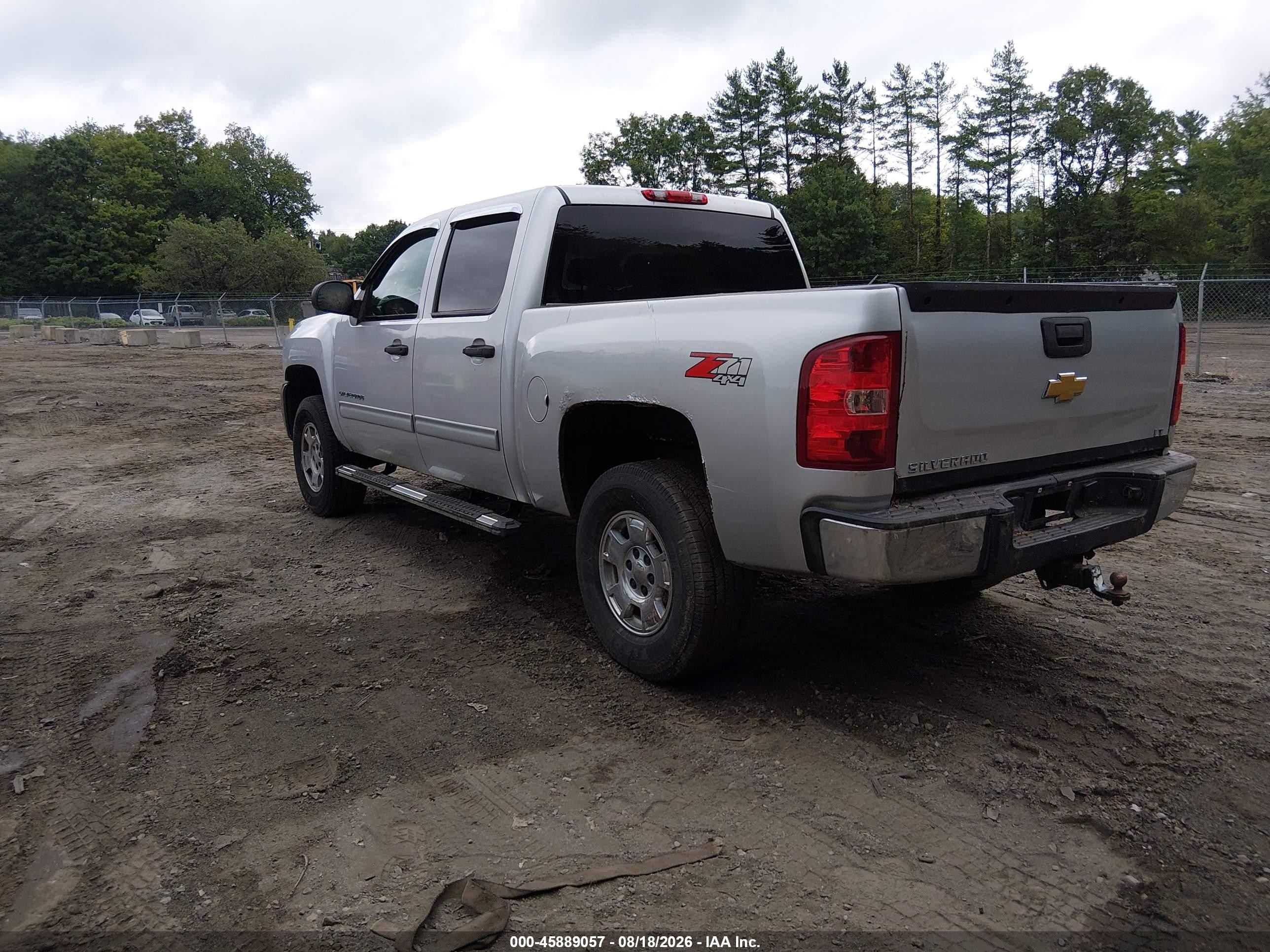 2012 Chevrolet Silverado 1500 Lt Silver vin: 3GCPKSE77CG254542
