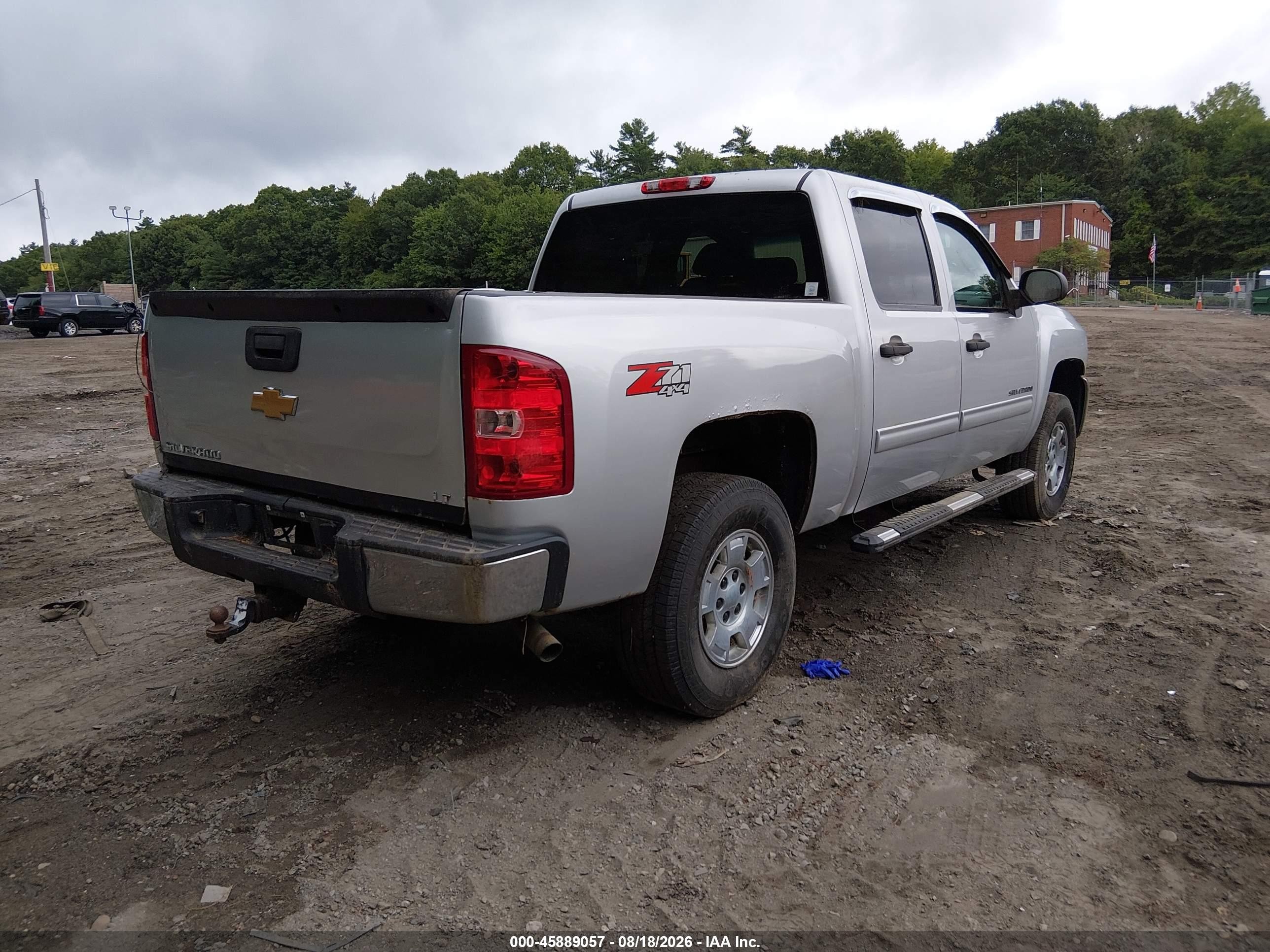 2012 Chevrolet Silverado 1500 Lt Silver vin: 3GCPKSE77CG254542