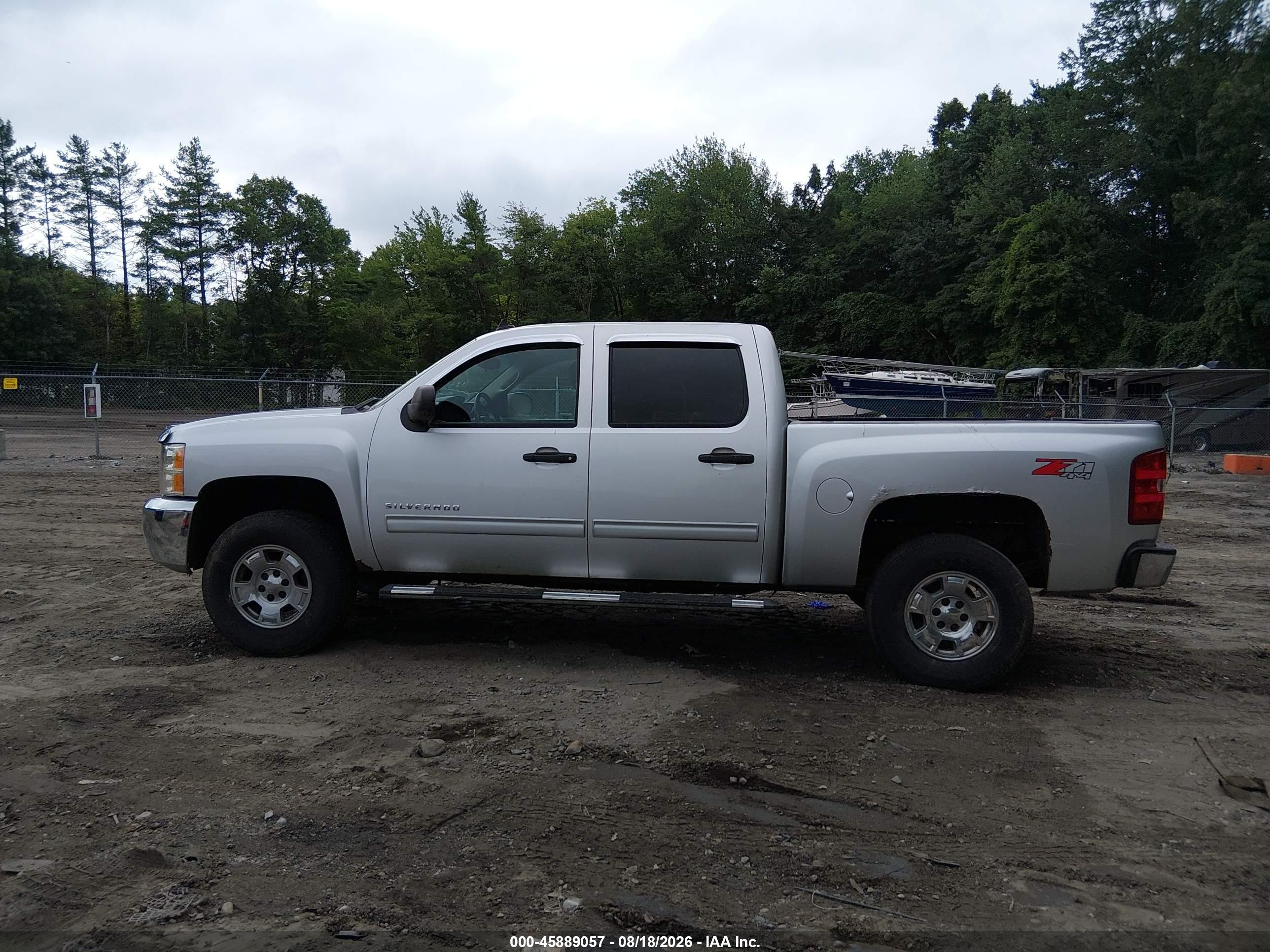 2012 Chevrolet Silverado 1500 Lt Silver vin: 3GCPKSE77CG254542