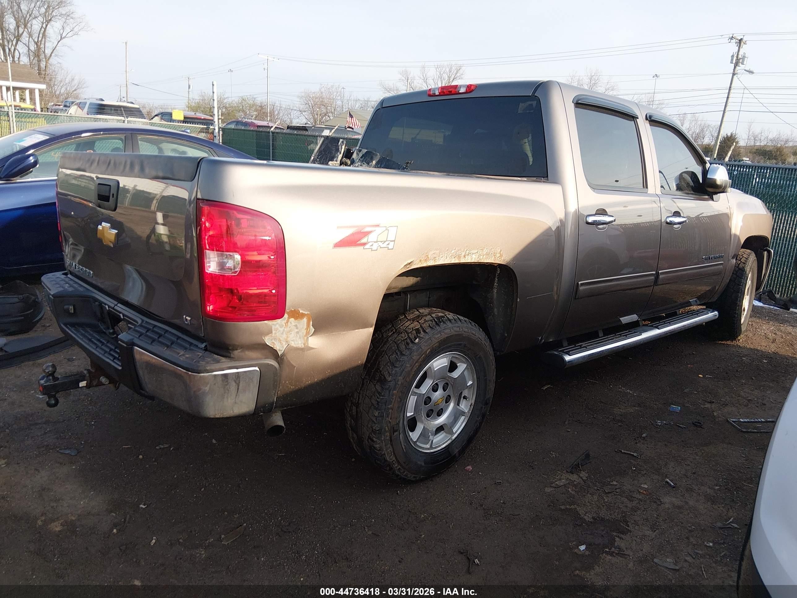 2012 Chevrolet Silverado 1500 Lt Brown vin: 3GCPKSE77CG254556