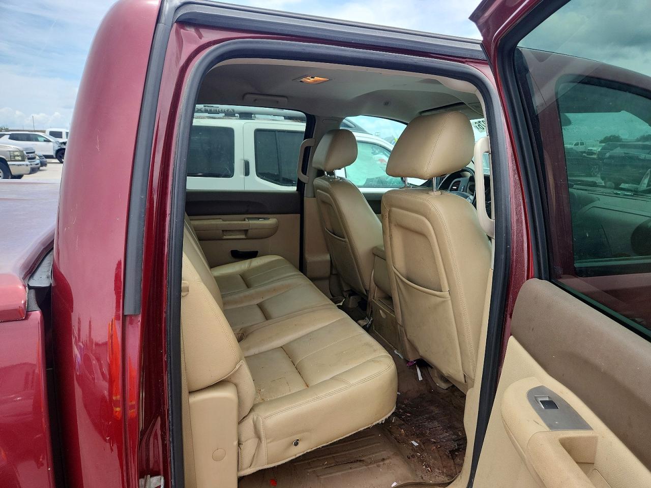 2013 Chevrolet Silverado K1500 Lt Red vin: 3GCPKSE77DG130899