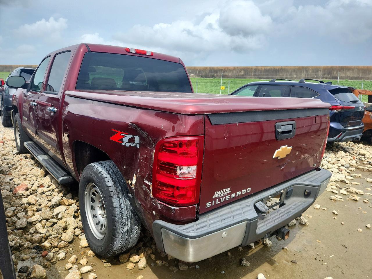 2013 Chevrolet Silverado K1500 Lt Red vin: 3GCPKSE77DG130899