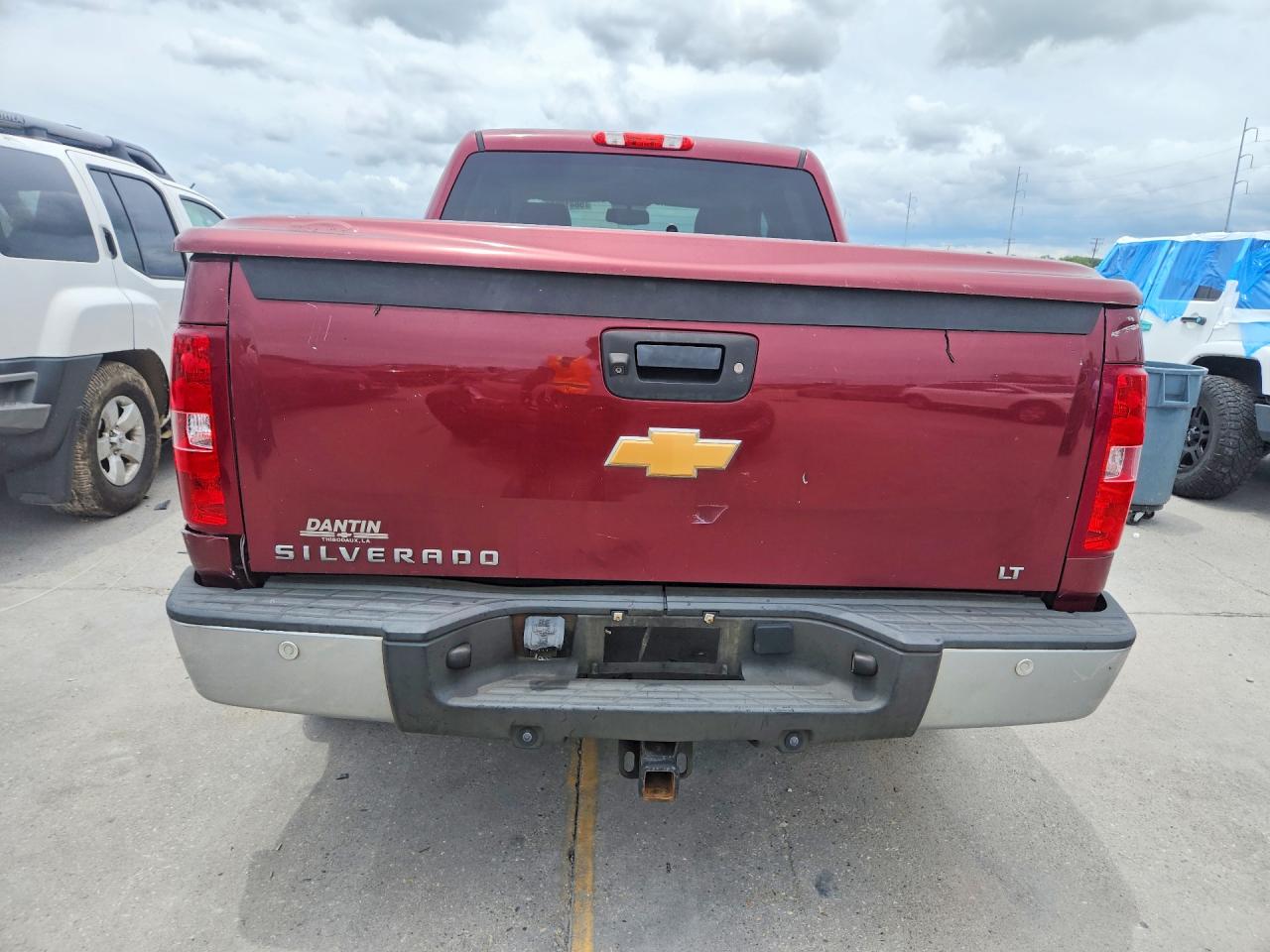 2013 Chevrolet Silverado K1500 Lt Red vin: 3GCPKSE77DG130899