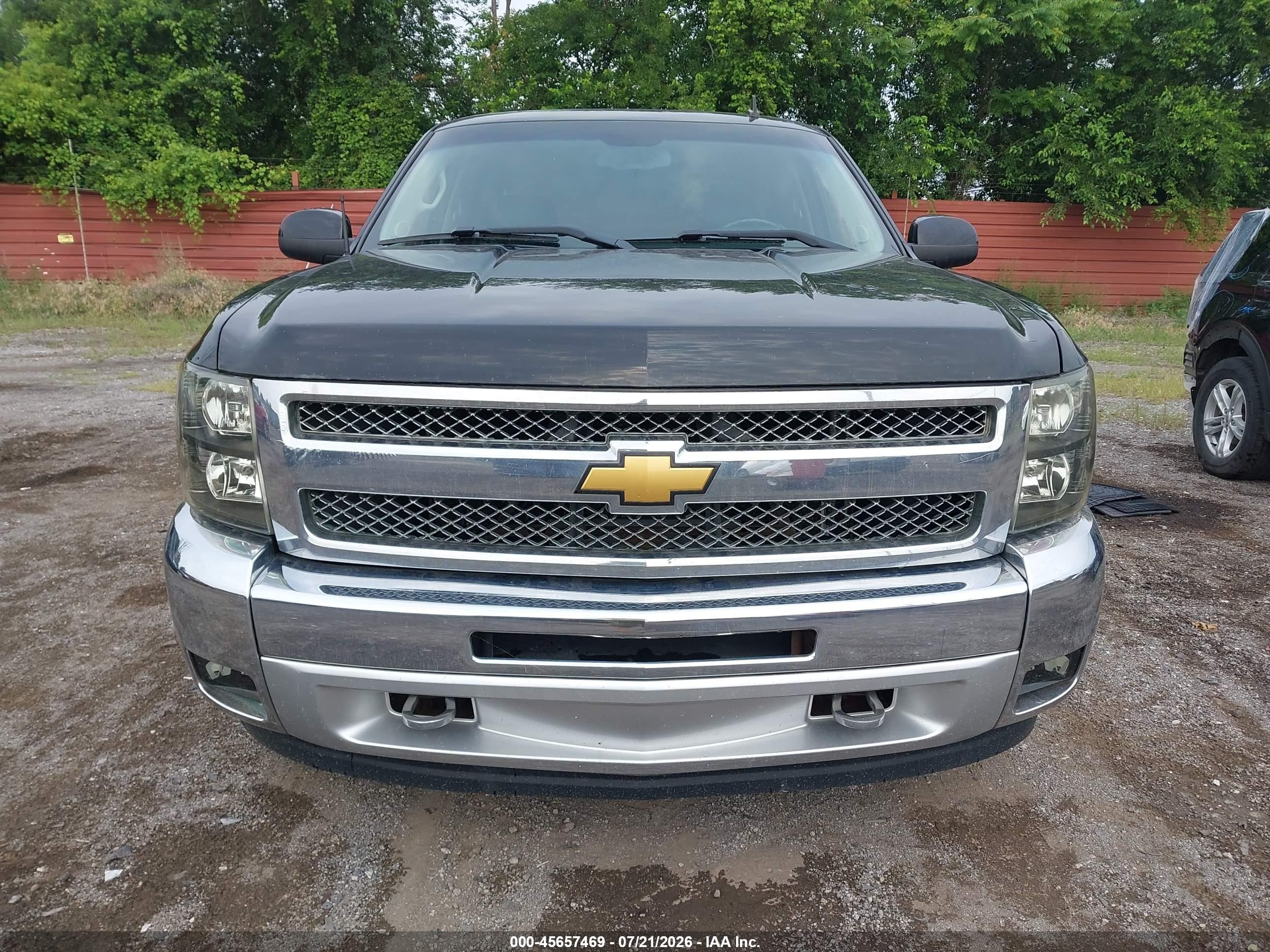 2013 Chevrolet Silverado 1500 Lt Black vin: 3GCPKSE77DG142423