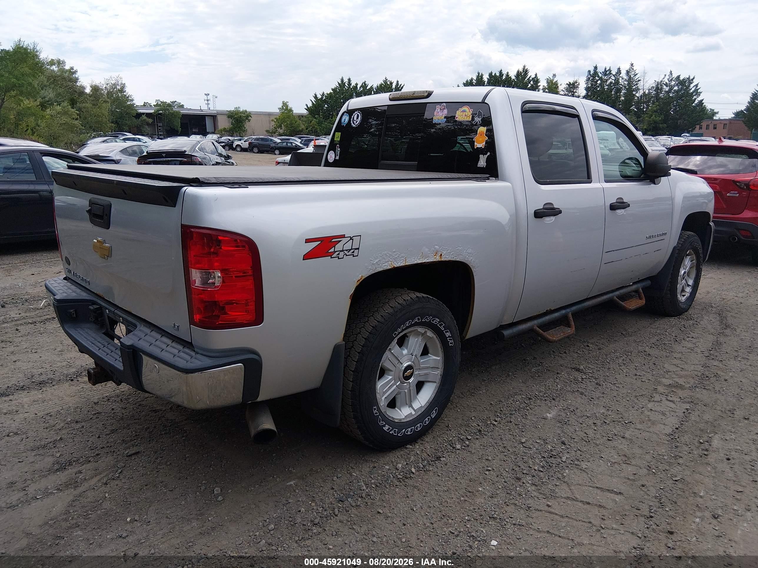 2013 Chevrolet Silverado 1500 Lt Серебряный vin: 3GCPKSE77DG165524