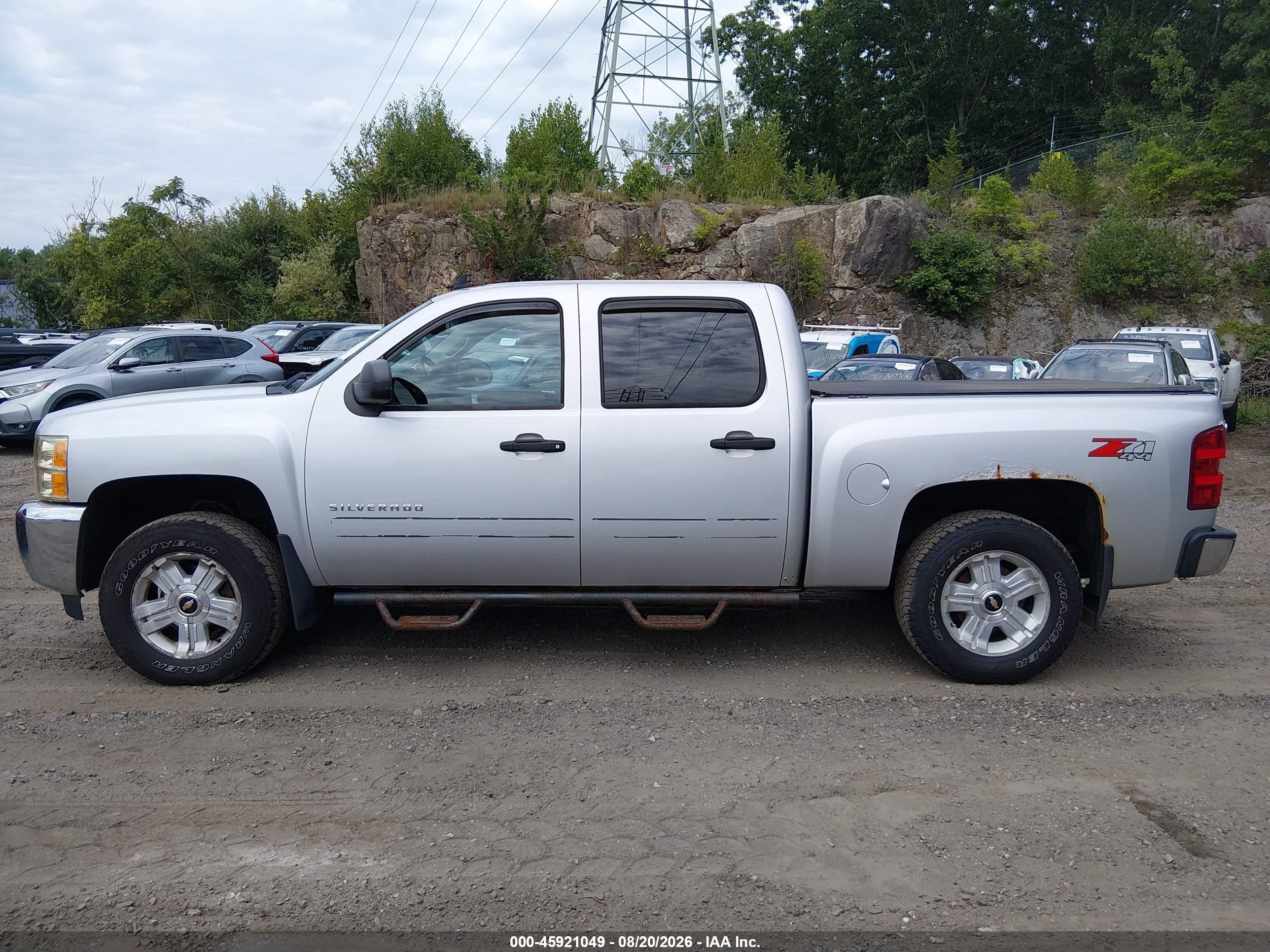 2013 Chevrolet Silverado 1500 Lt Серебряный vin: 3GCPKSE77DG165524