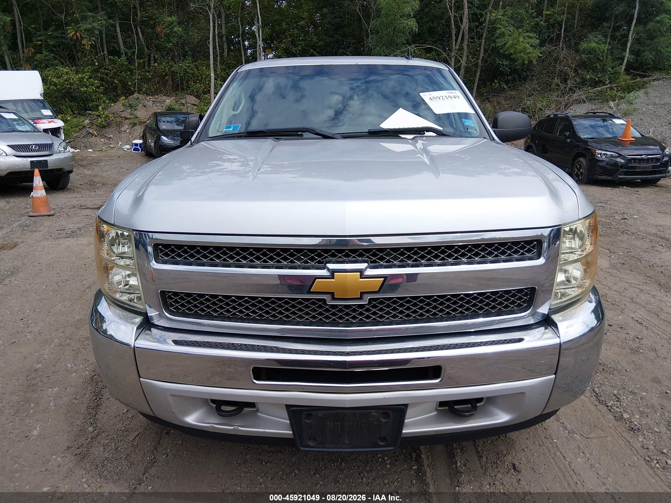 2013 Chevrolet Silverado 1500 Lt Серебряный vin: 3GCPKSE77DG165524