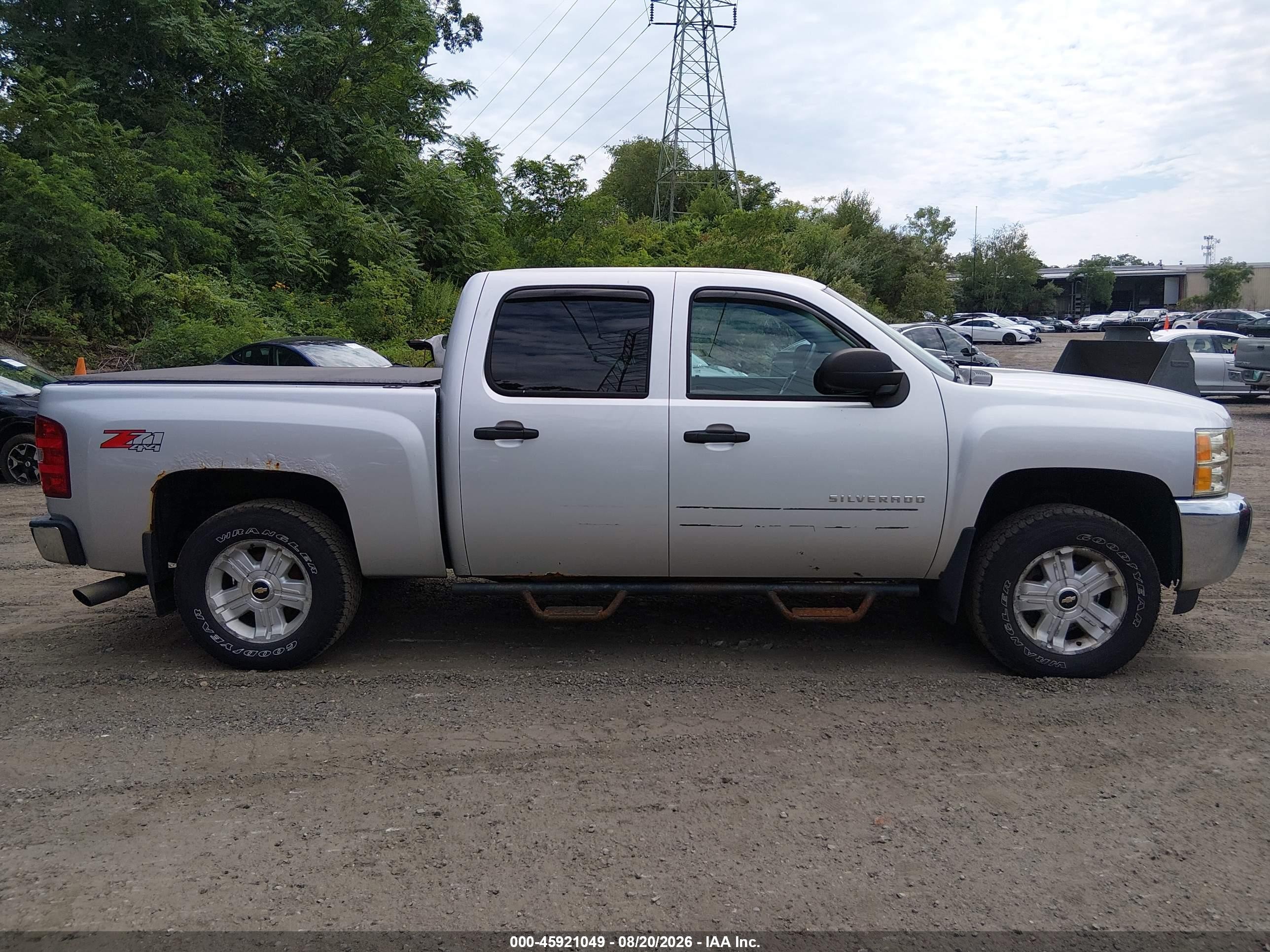 2013 Chevrolet Silverado 1500 Lt Серебряный vin: 3GCPKSE77DG165524