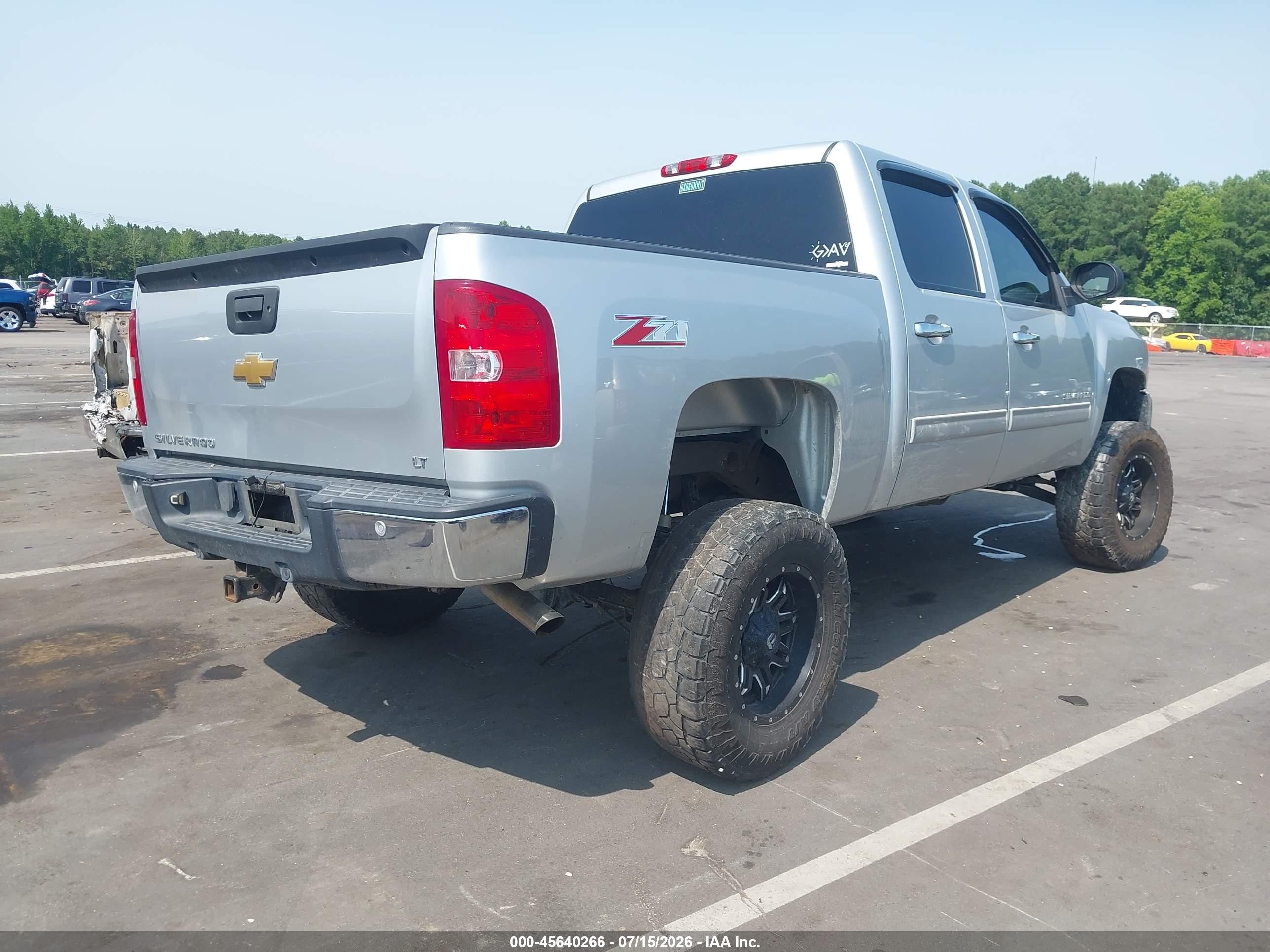 2013 Chevrolet Silverado 1500 Lt Silver vin: 3GCPKSE77DG207125