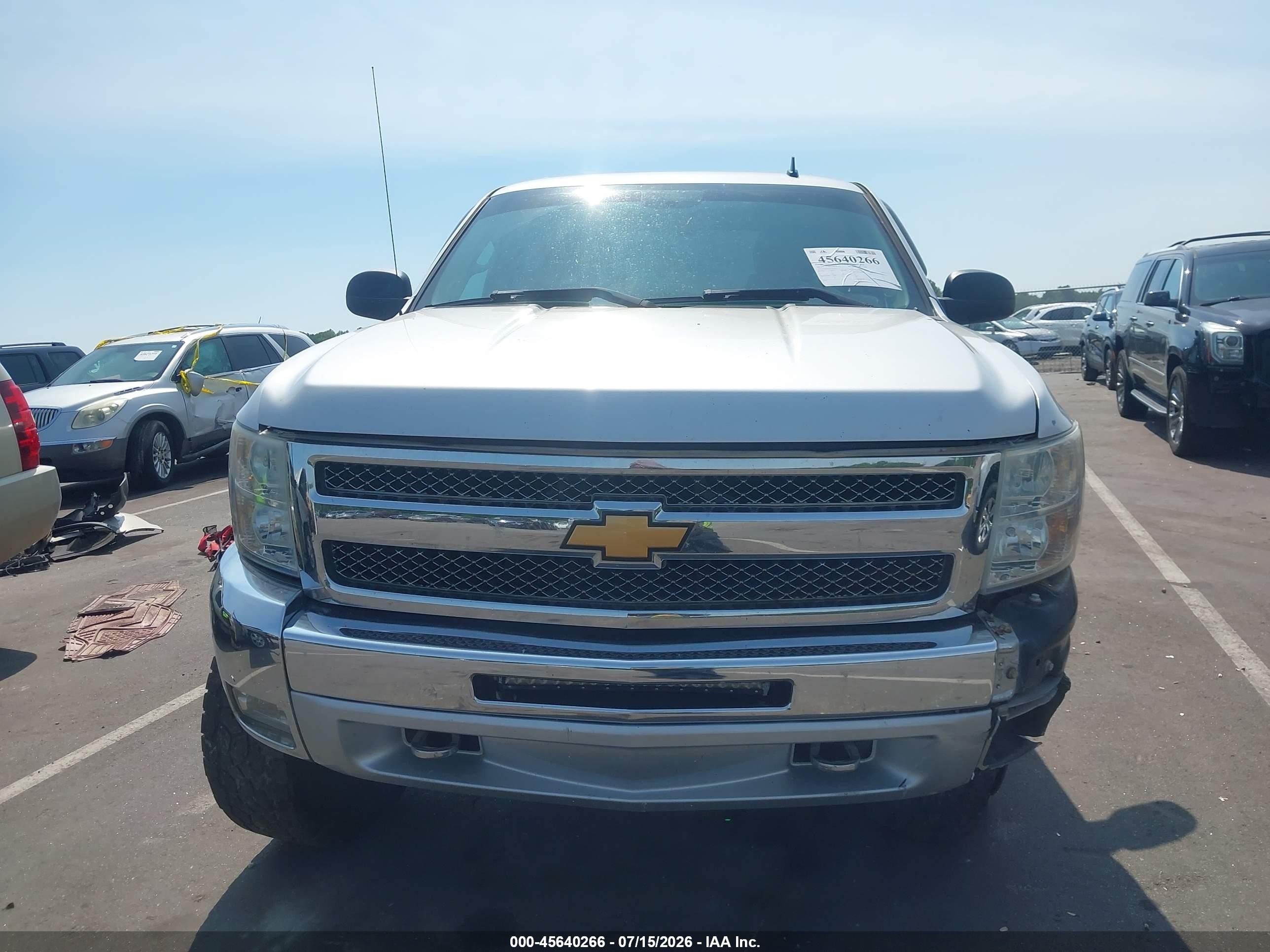 2013 Chevrolet Silverado 1500 Lt Silver vin: 3GCPKSE77DG207125