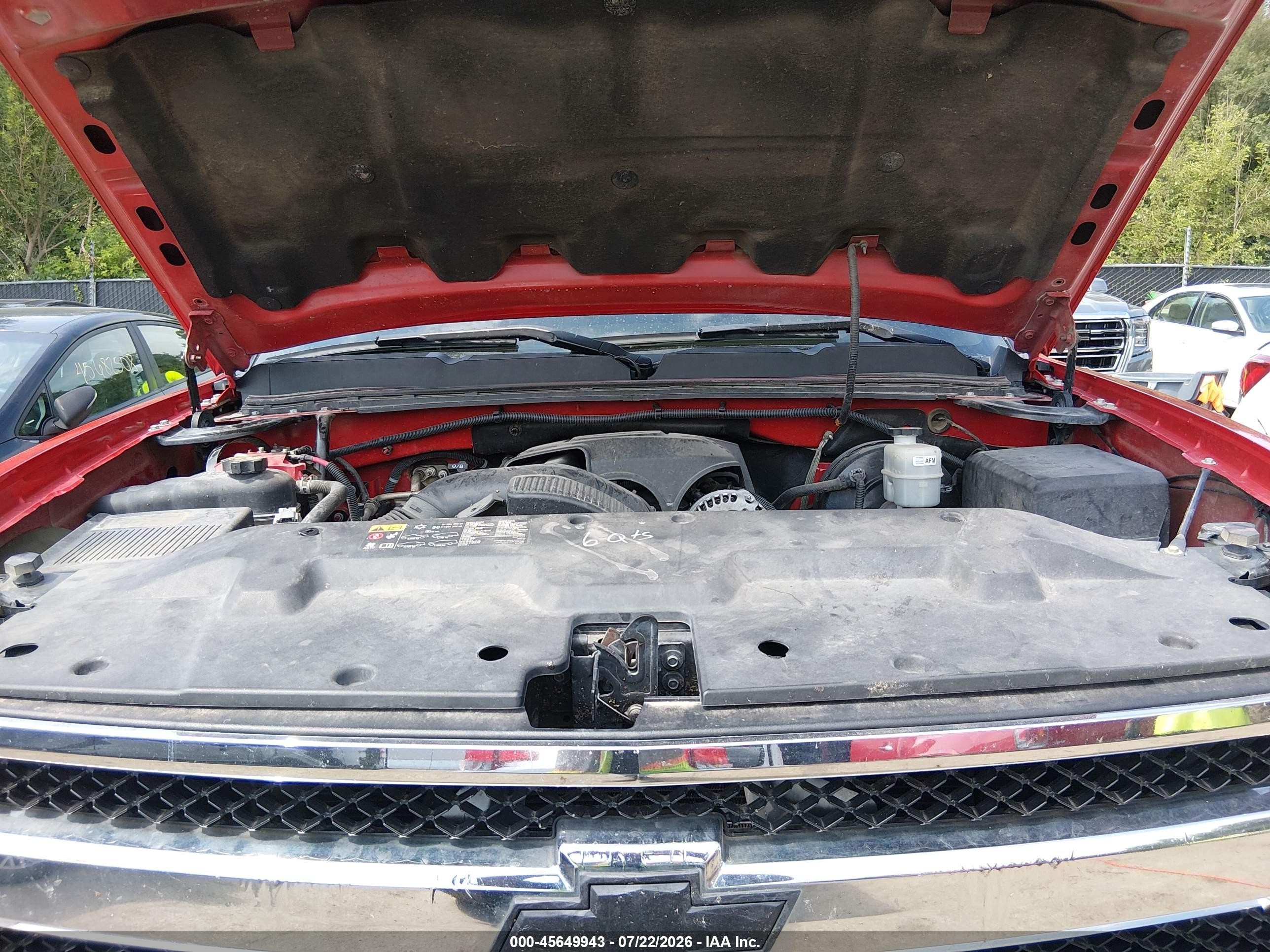 2013 Chevrolet Silverado 1500 Lt Red vin: 3GCPKSE77DG249746
