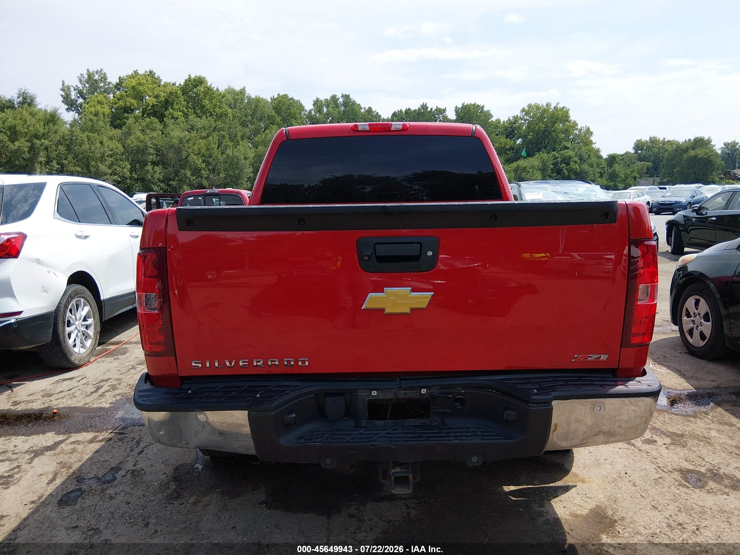 2013 Chevrolet Silverado 1500 Lt Red vin: 3GCPKSE77DG249746