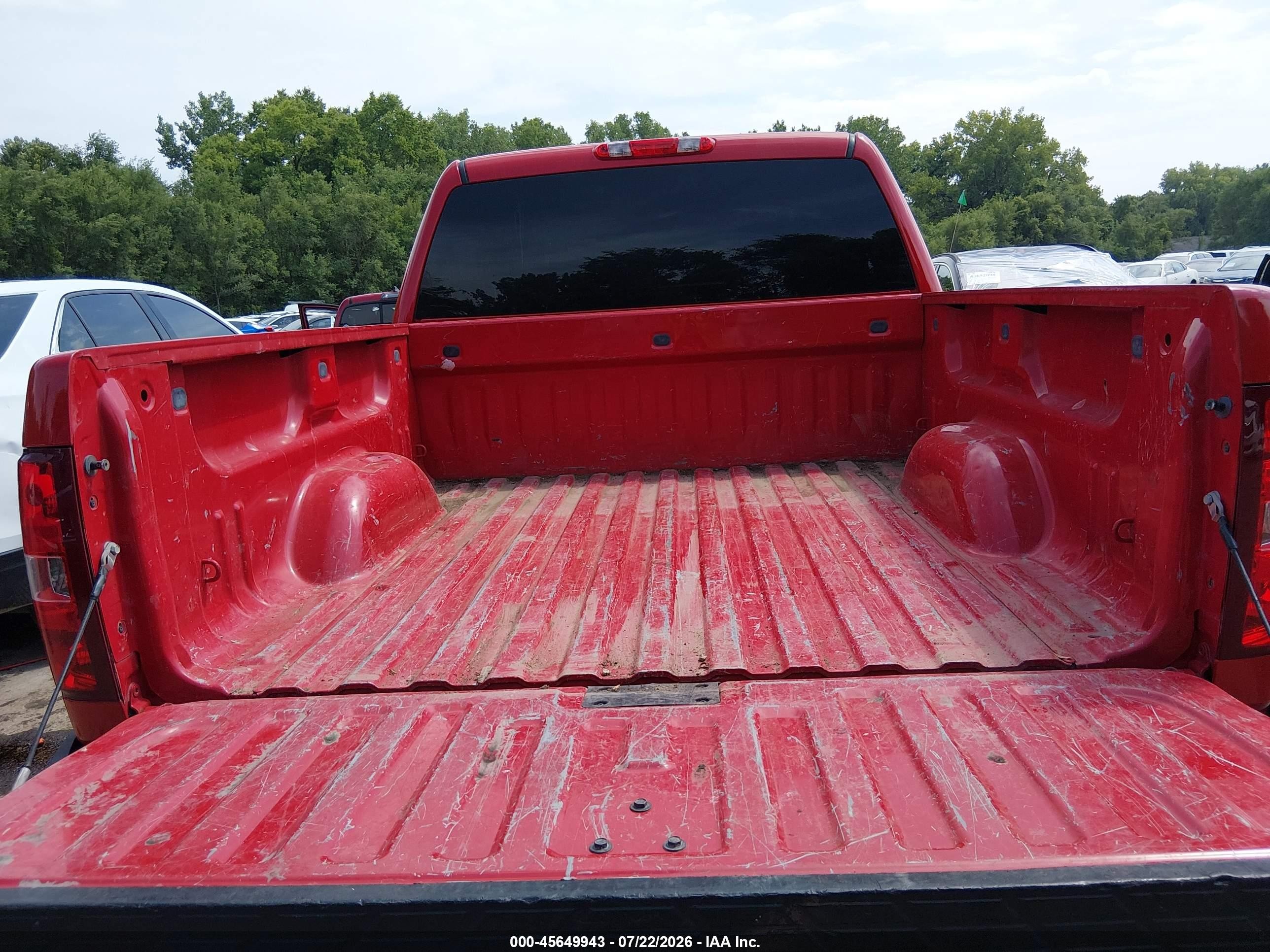 2013 Chevrolet Silverado 1500 Lt Red vin: 3GCPKSE77DG249746