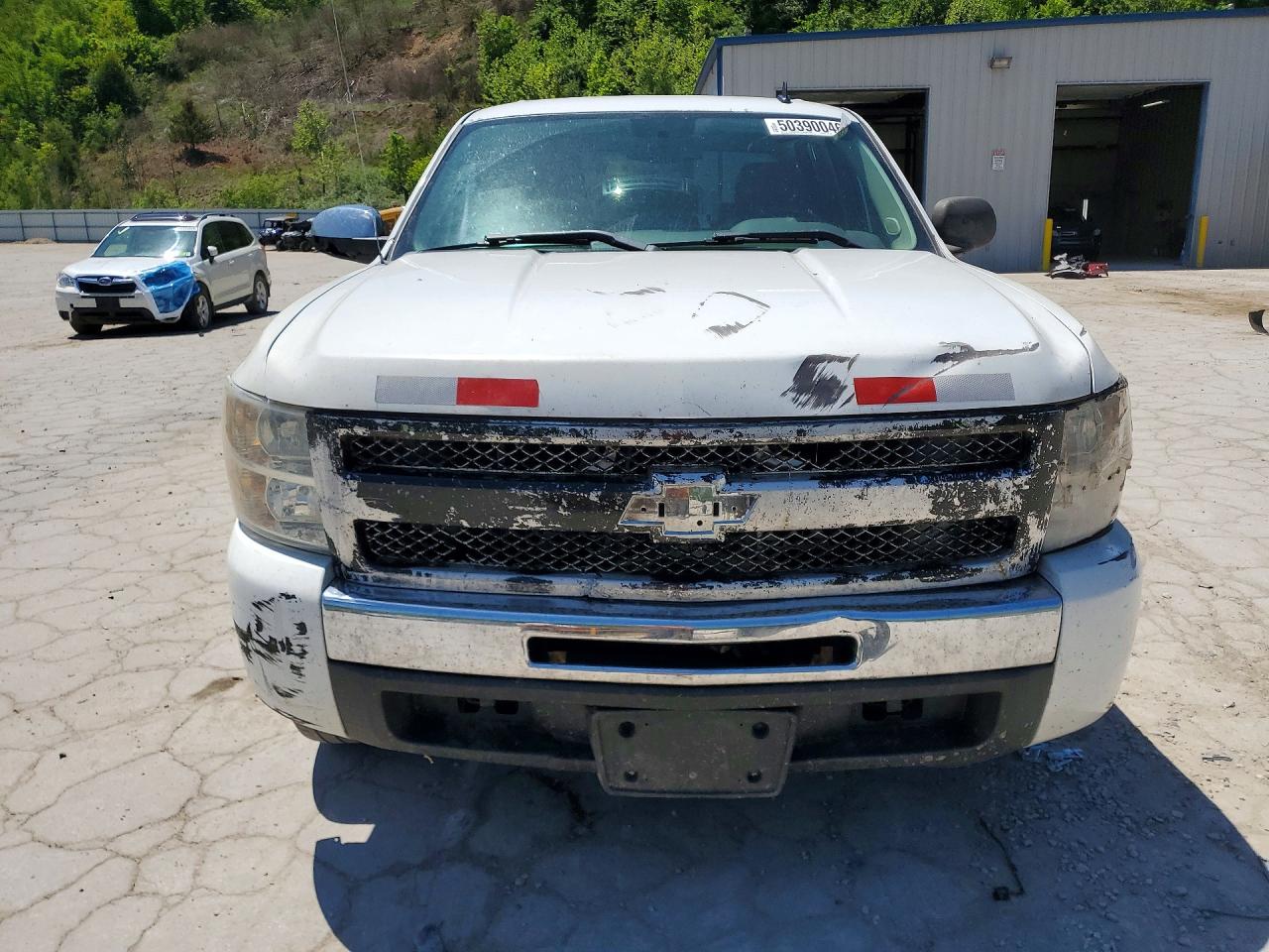 2013 Chevrolet Silverado K1500 Lt White vin: 3GCPKSE77DG370616