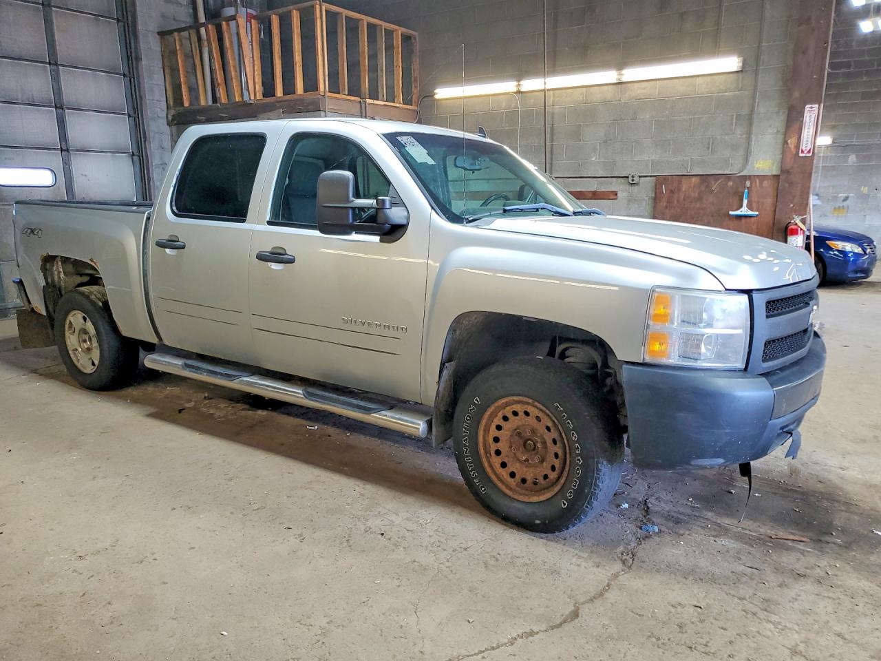2013 Chevrolet Silverado C1500 Heavy Duty Gray vin: 3GCPKSE77DG378912