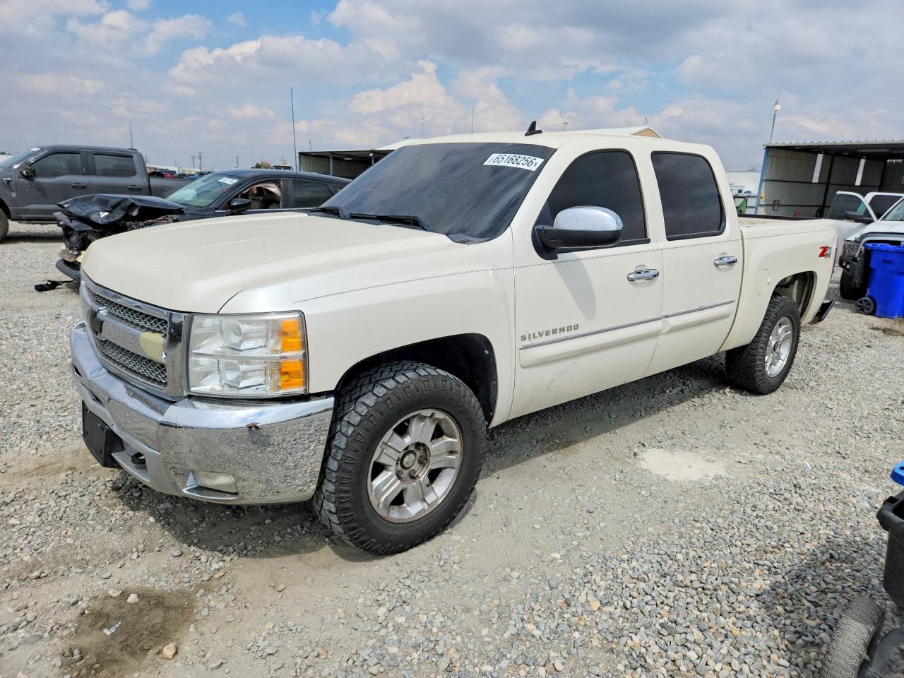 2012 Chevrolet Silverado K1500 Lt White vin: 3GCPKSE78CG113673