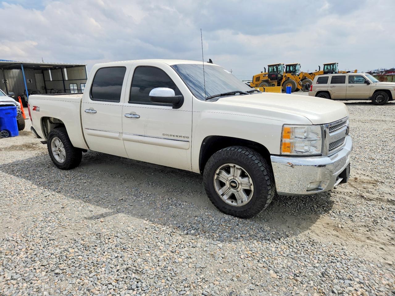 2012 Chevrolet Silverado K1500 Lt White vin: 3GCPKSE78CG113673