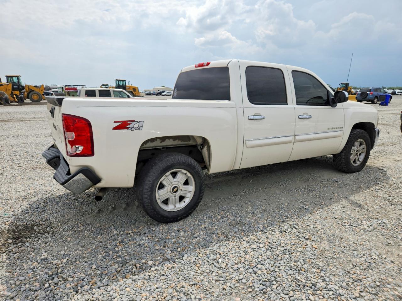 2012 Chevrolet Silverado K1500 Lt White vin: 3GCPKSE78CG113673