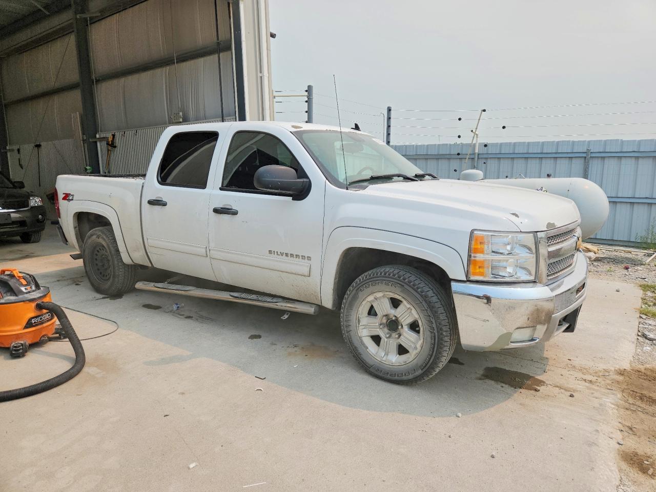 2012 Chevrolet Silverado K1500 Lt White vin: 3GCPKSE78CG123684