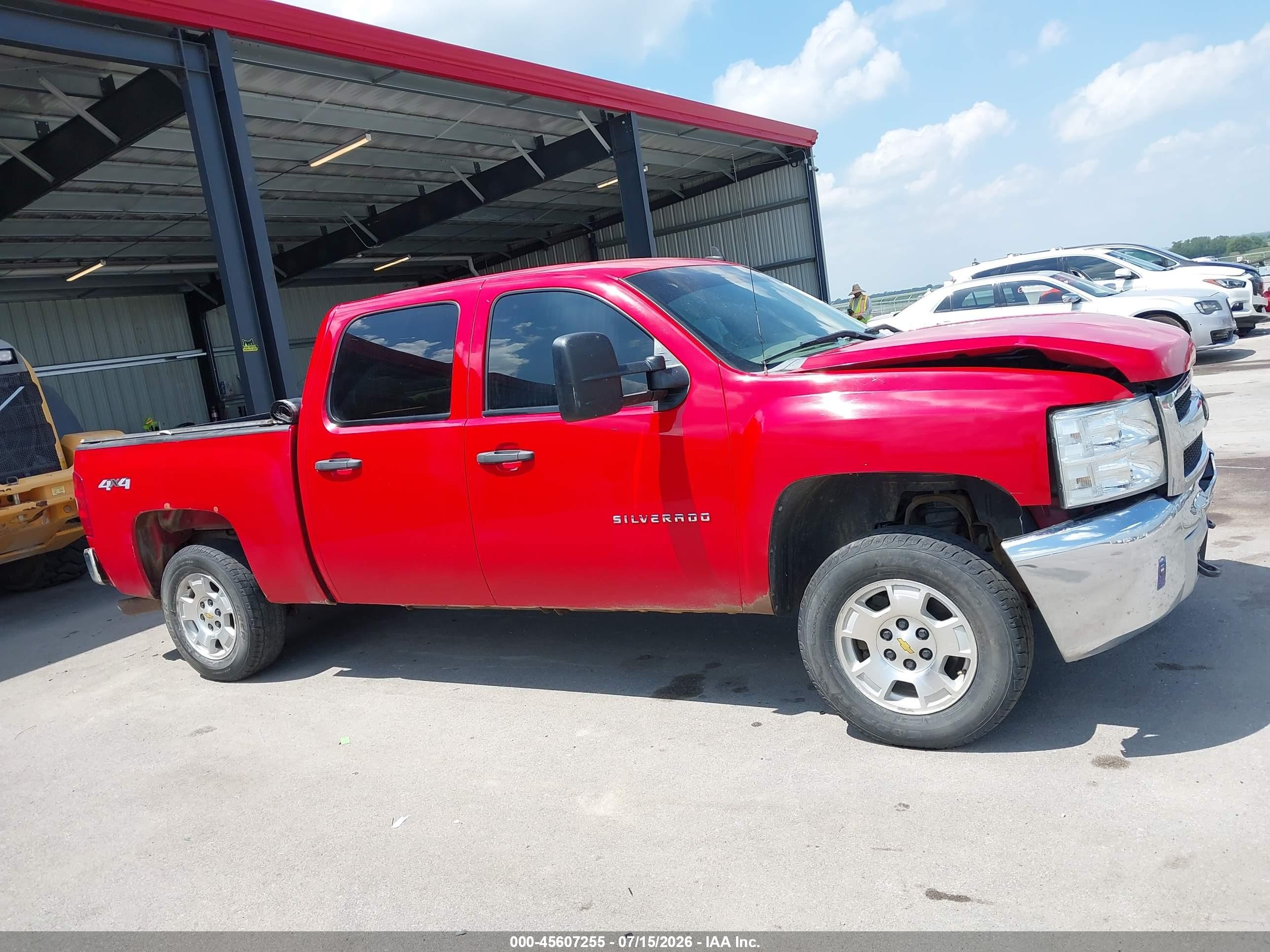 2012 Chevrolet Silverado 1500 Lt Red vin: 3GCPKSE78CG188311