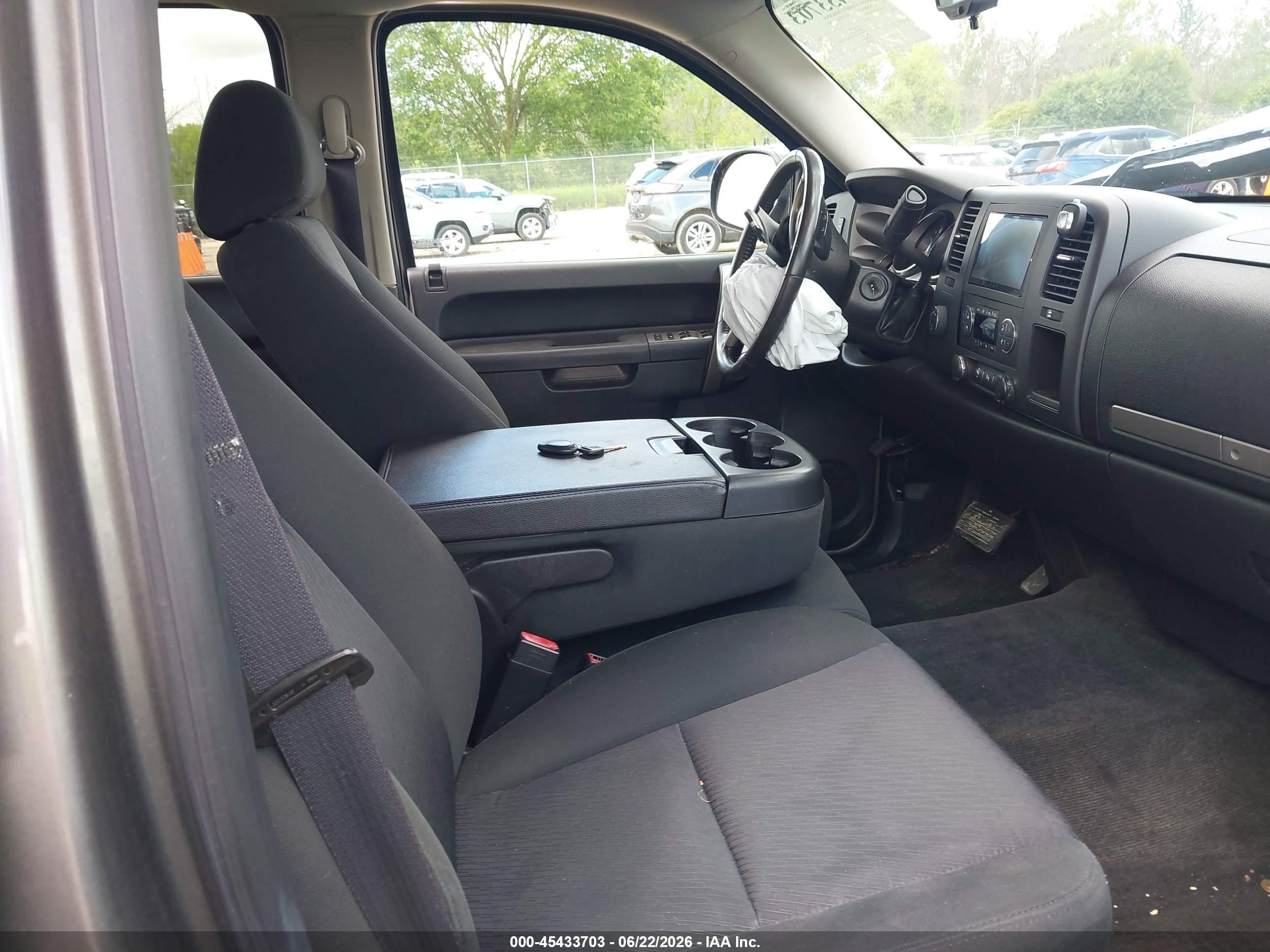 2012 Chevrolet Silverado 1500 Lt Gray vin: 3GCPKSE78CG209884