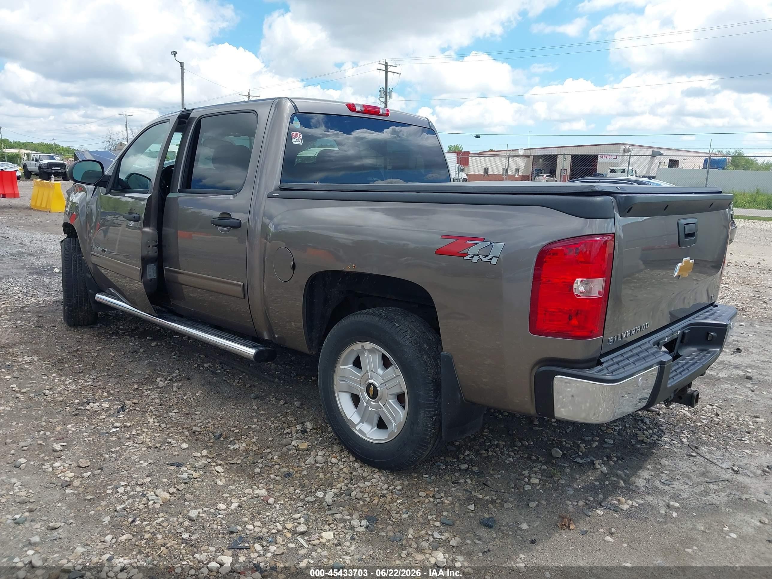 2012 Chevrolet Silverado 1500 Lt Gray vin: 3GCPKSE78CG209884