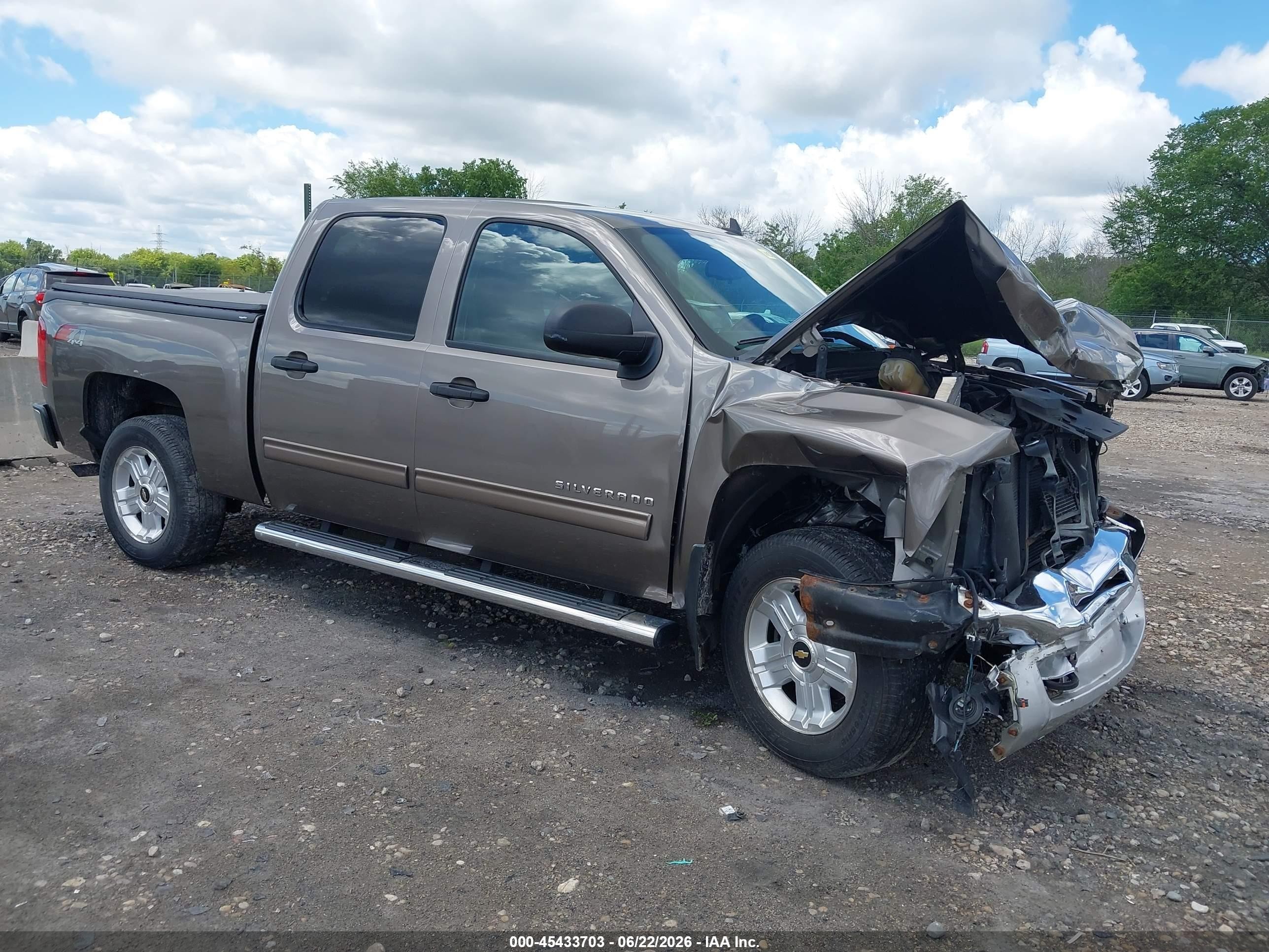 2012 Chevrolet Silverado 1500 Lt Gray vin: 3GCPKSE78CG209884