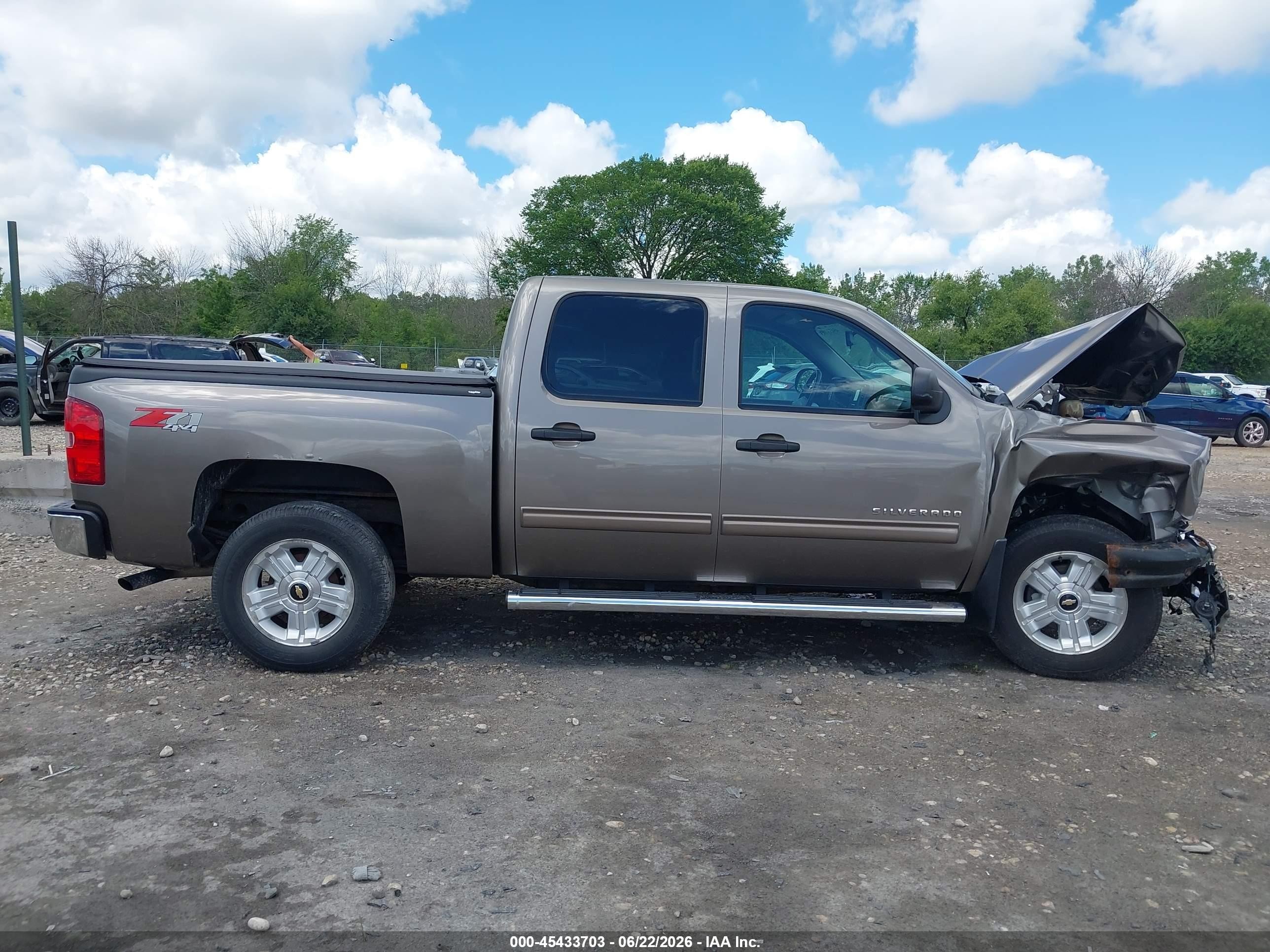 2012 Chevrolet Silverado 1500 Lt Gray vin: 3GCPKSE78CG209884