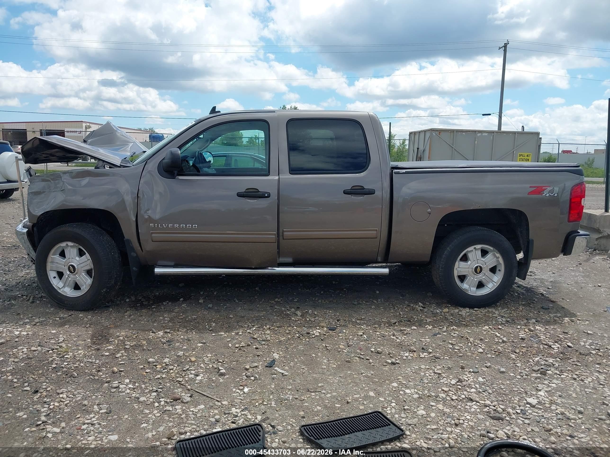2012 Chevrolet Silverado 1500 Lt Gray vin: 3GCPKSE78CG209884