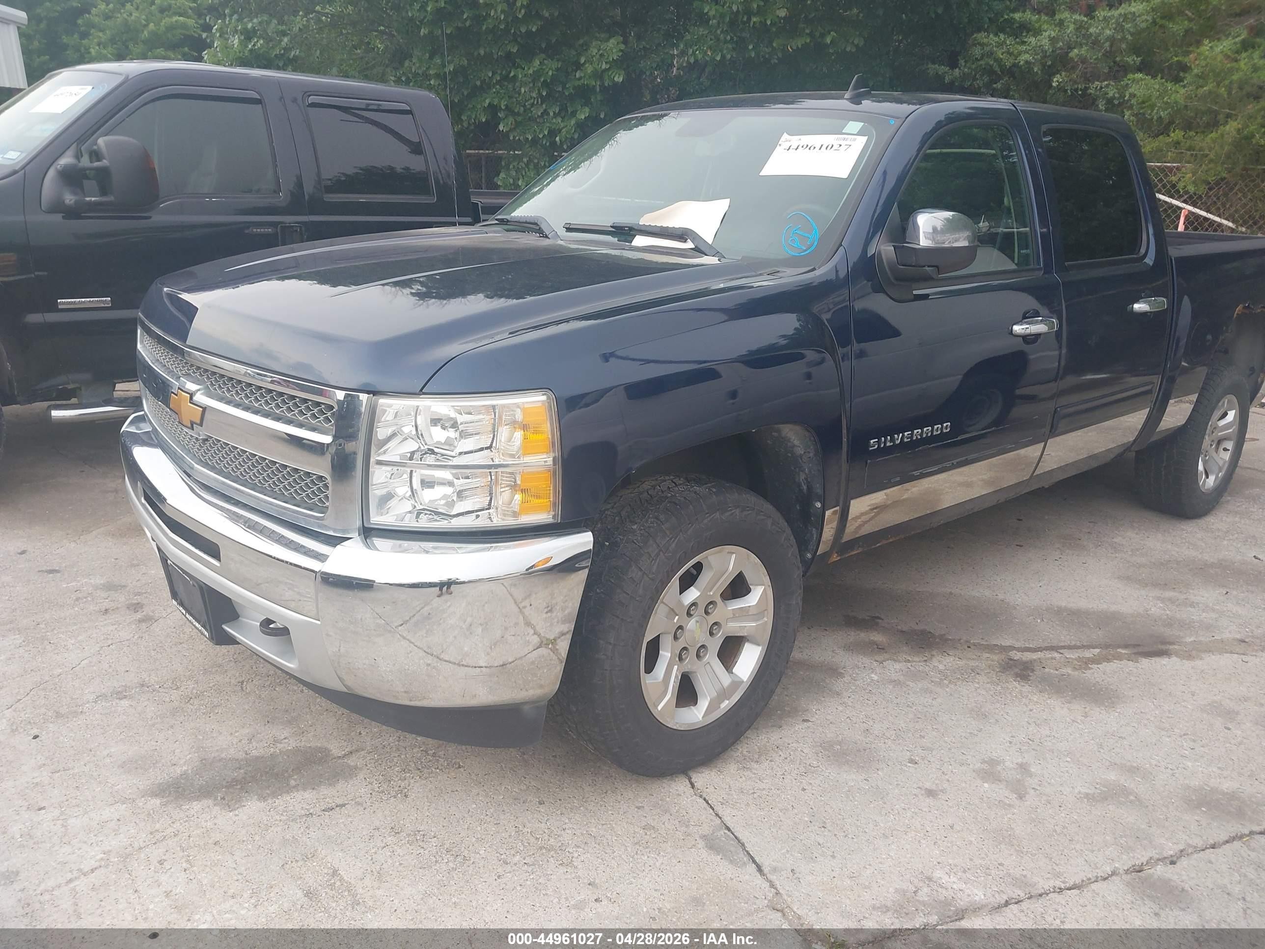 2012 Chevrolet Silverado 1500 Lt Blue vin: 3GCPKSE78CG257546