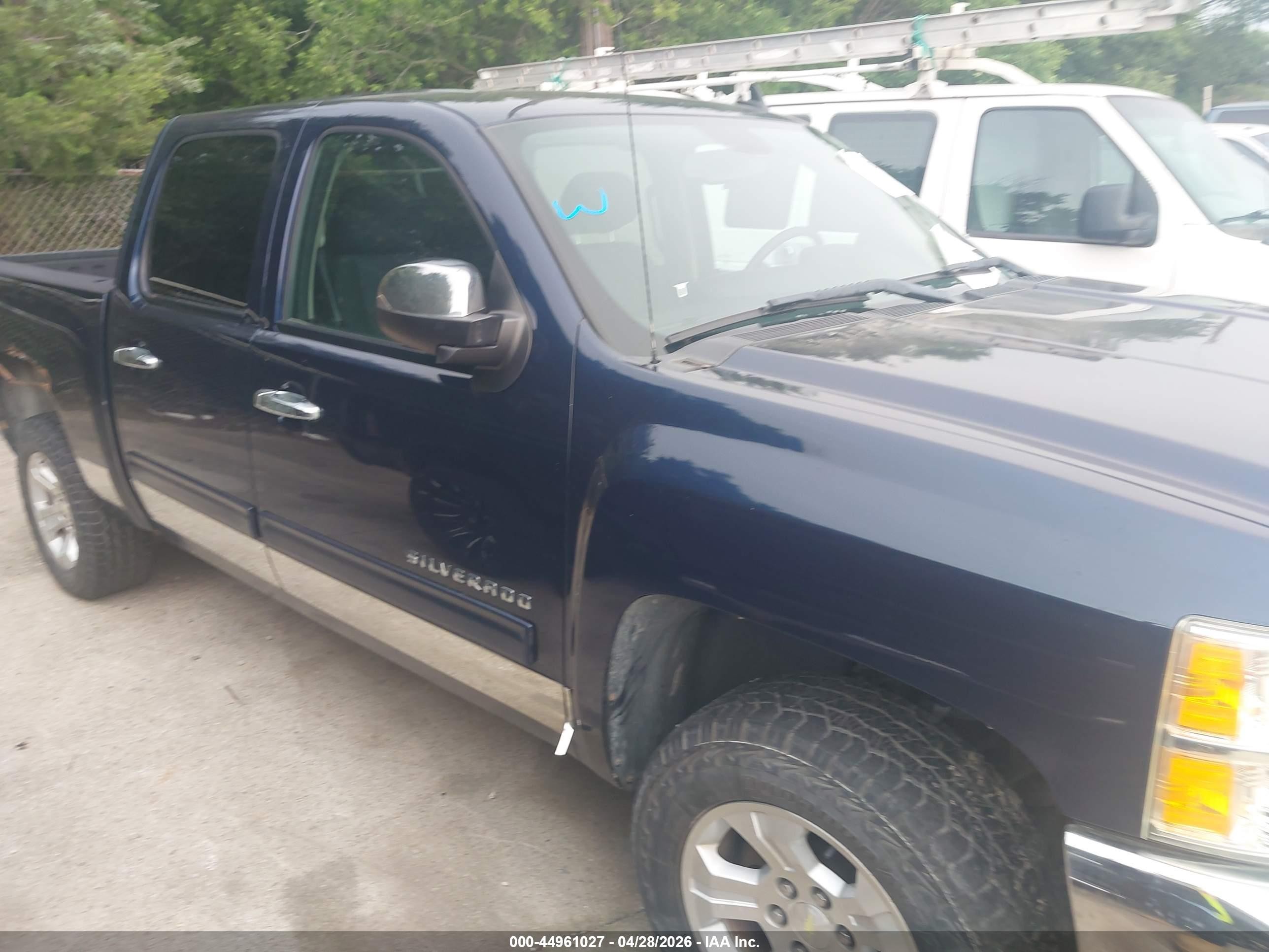2012 Chevrolet Silverado 1500 Lt Blue vin: 3GCPKSE78CG257546
