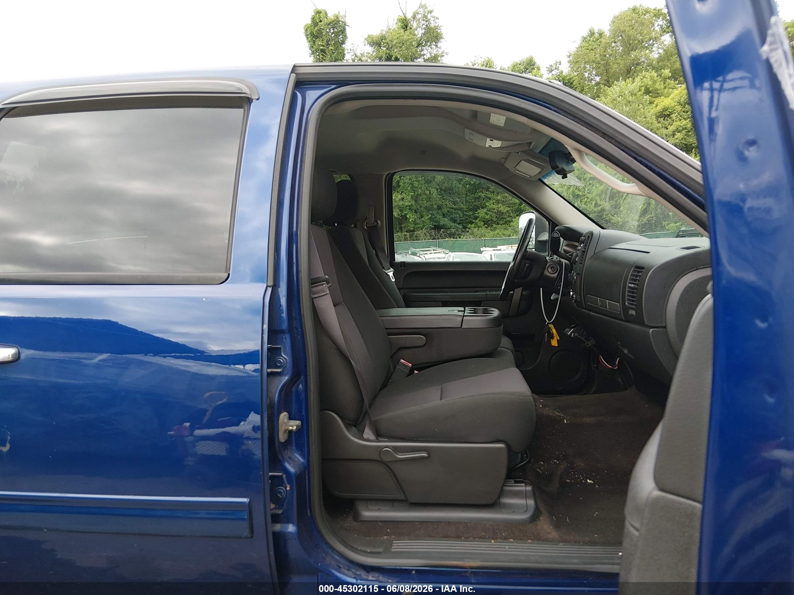 2013 Chevrolet Silverado 1500 Lt Blue vin: 3GCPKSE78DG121970