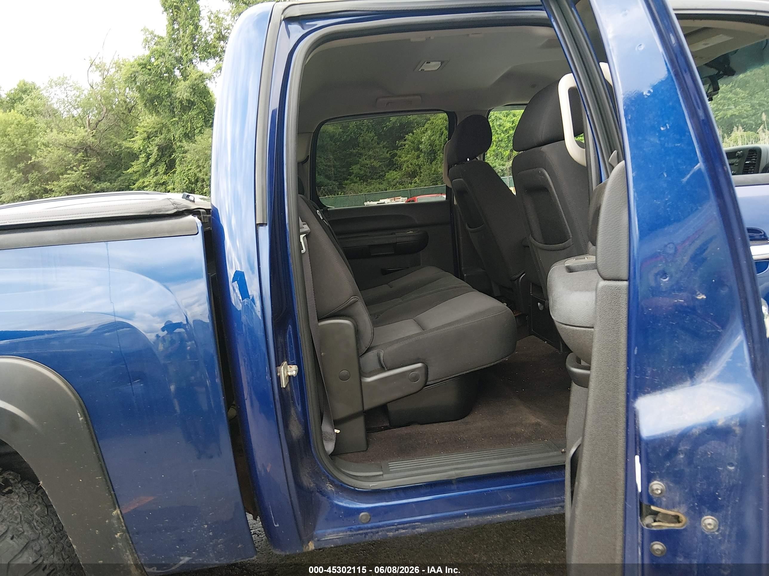 2013 Chevrolet Silverado 1500 Lt Blue vin: 3GCPKSE78DG121970