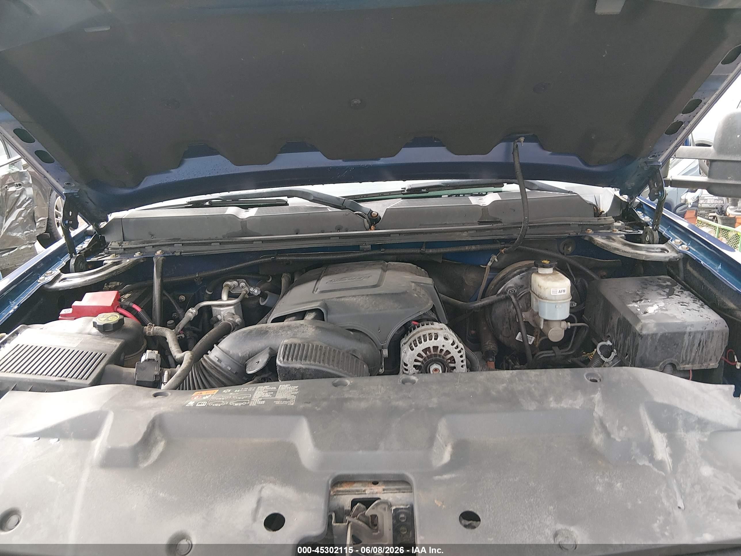 2013 Chevrolet Silverado 1500 Lt Blue vin: 3GCPKSE78DG121970