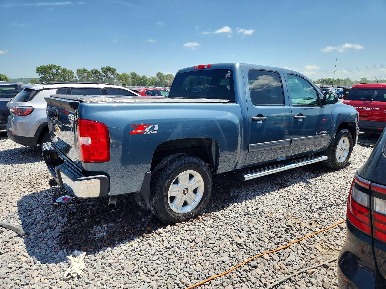 2013 Chevrolet Silverado K1500 Lt Blue vin: 3GCPKSE78DG123945