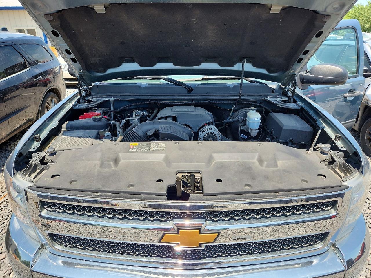 2013 Chevrolet Silverado K1500 Lt Blue vin: 3GCPKSE78DG123945