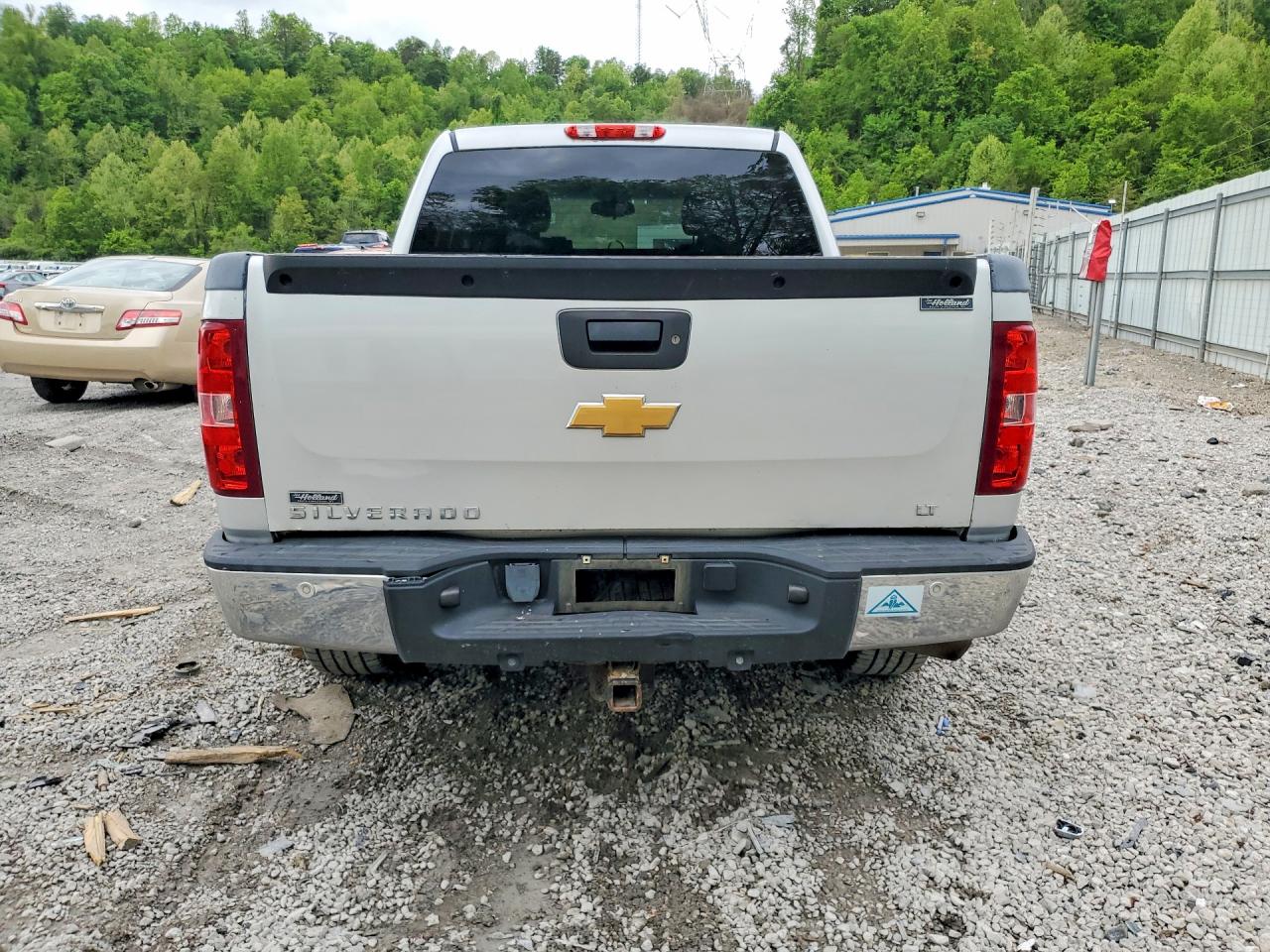 2013 Chevrolet Silverado K1500 Lt Silver vin: 3GCPKSE78DG168027