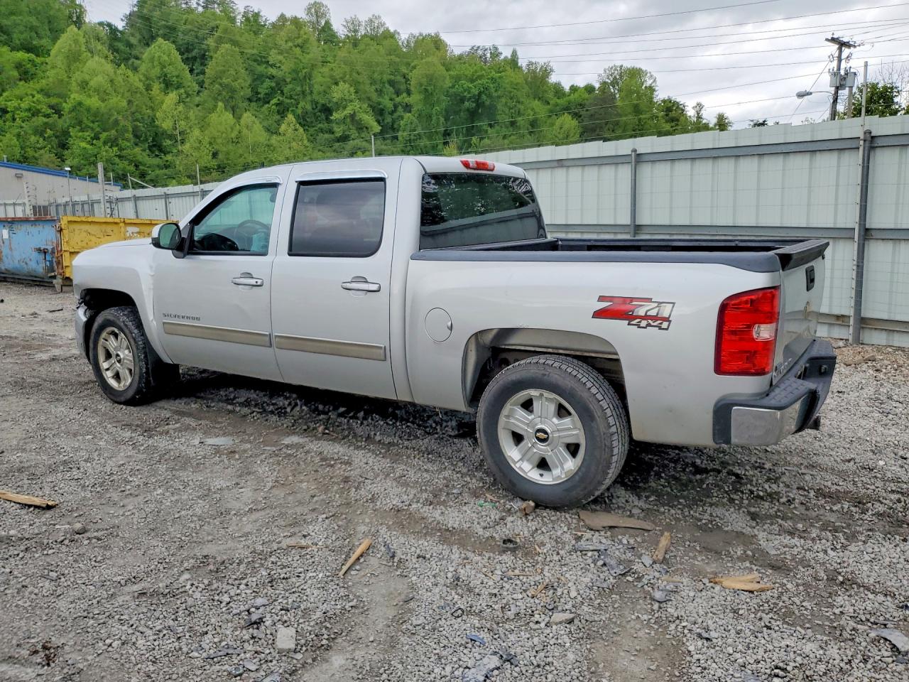 2013 Chevrolet Silverado K1500 Lt Silver vin: 3GCPKSE78DG168027
