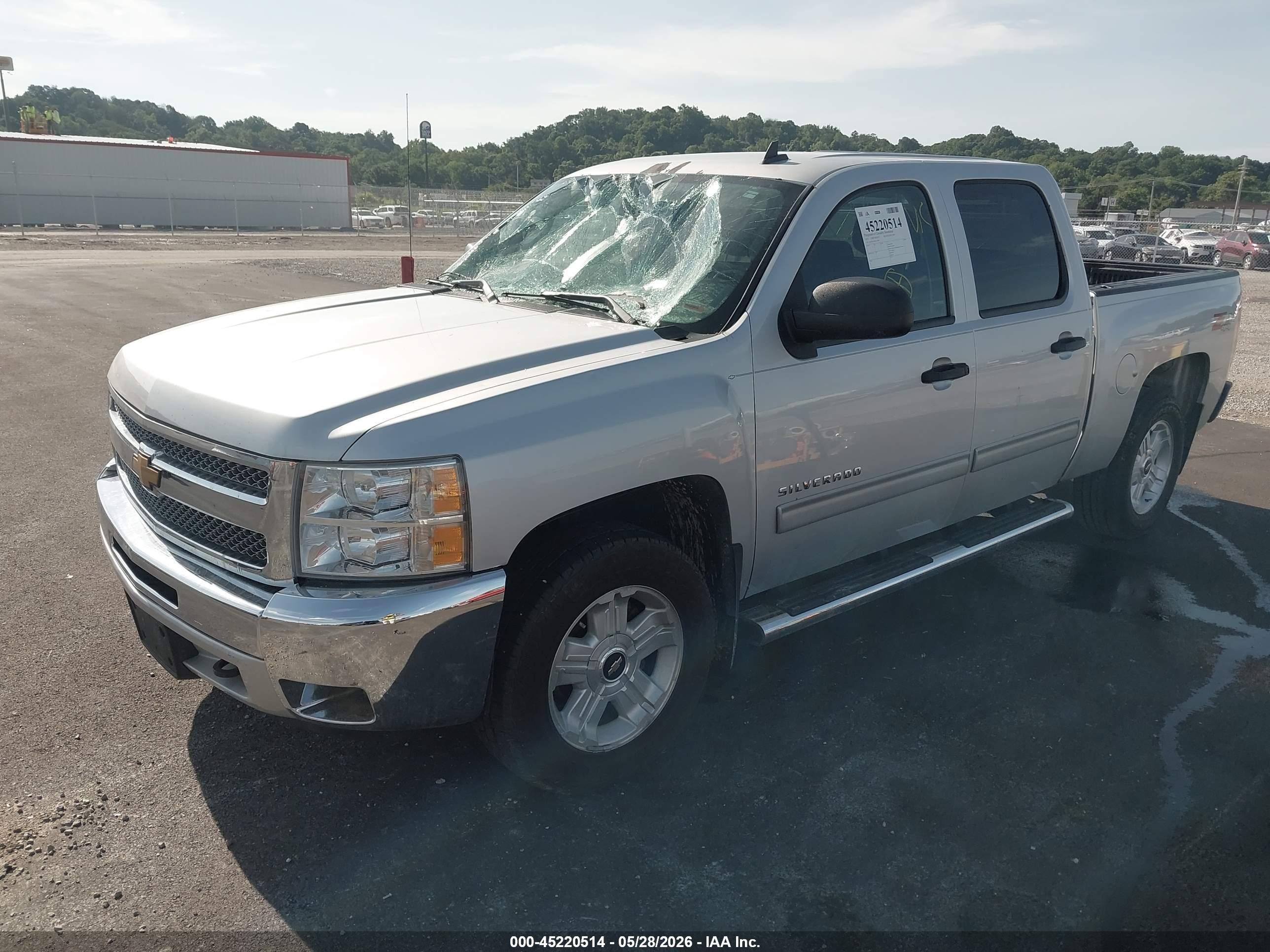 2013 Chevrolet Silverado 1500 Lt Silver vin: 3GCPKSE78DG171994