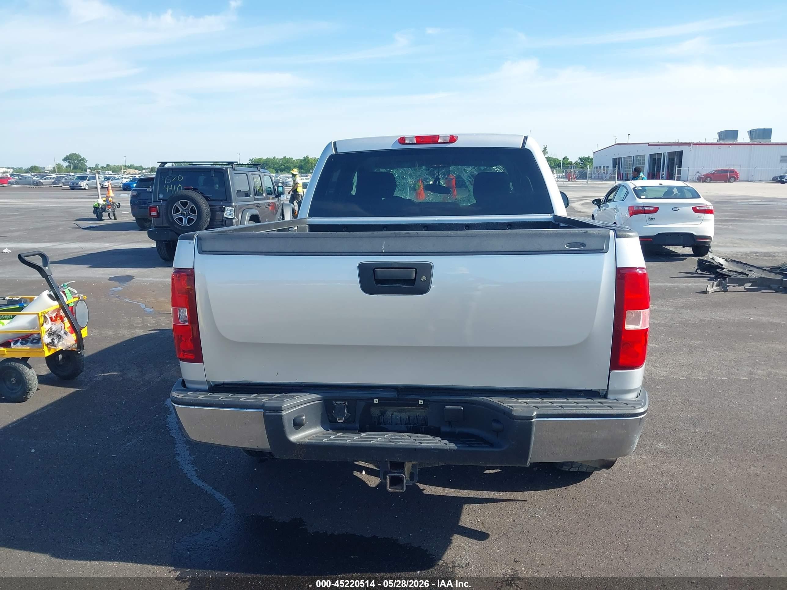 2013 Chevrolet Silverado 1500 Lt Silver vin: 3GCPKSE78DG171994