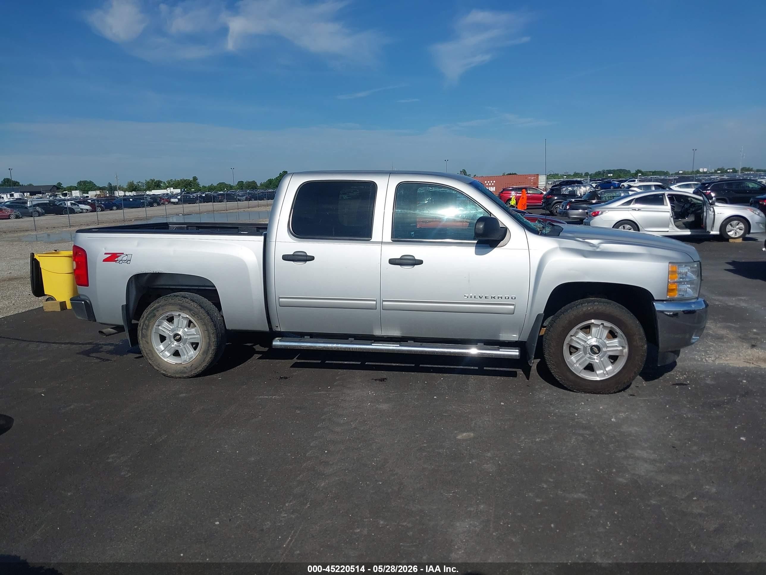 2013 Chevrolet Silverado 1500 Lt Silver vin: 3GCPKSE78DG171994