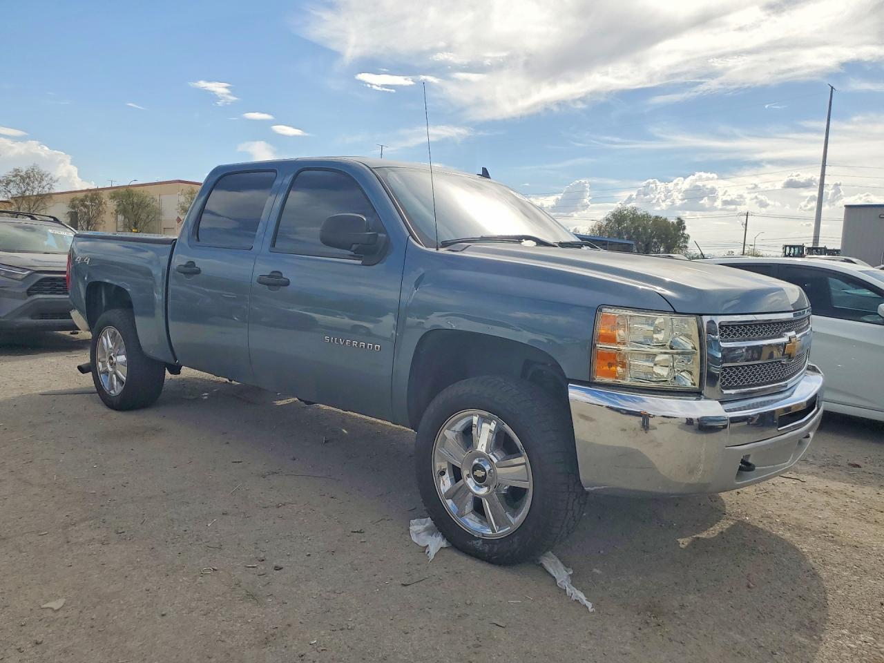 2013 Chevrolet Silverado K1500 Lt Синий vin: 3GCPKSE78DG172997