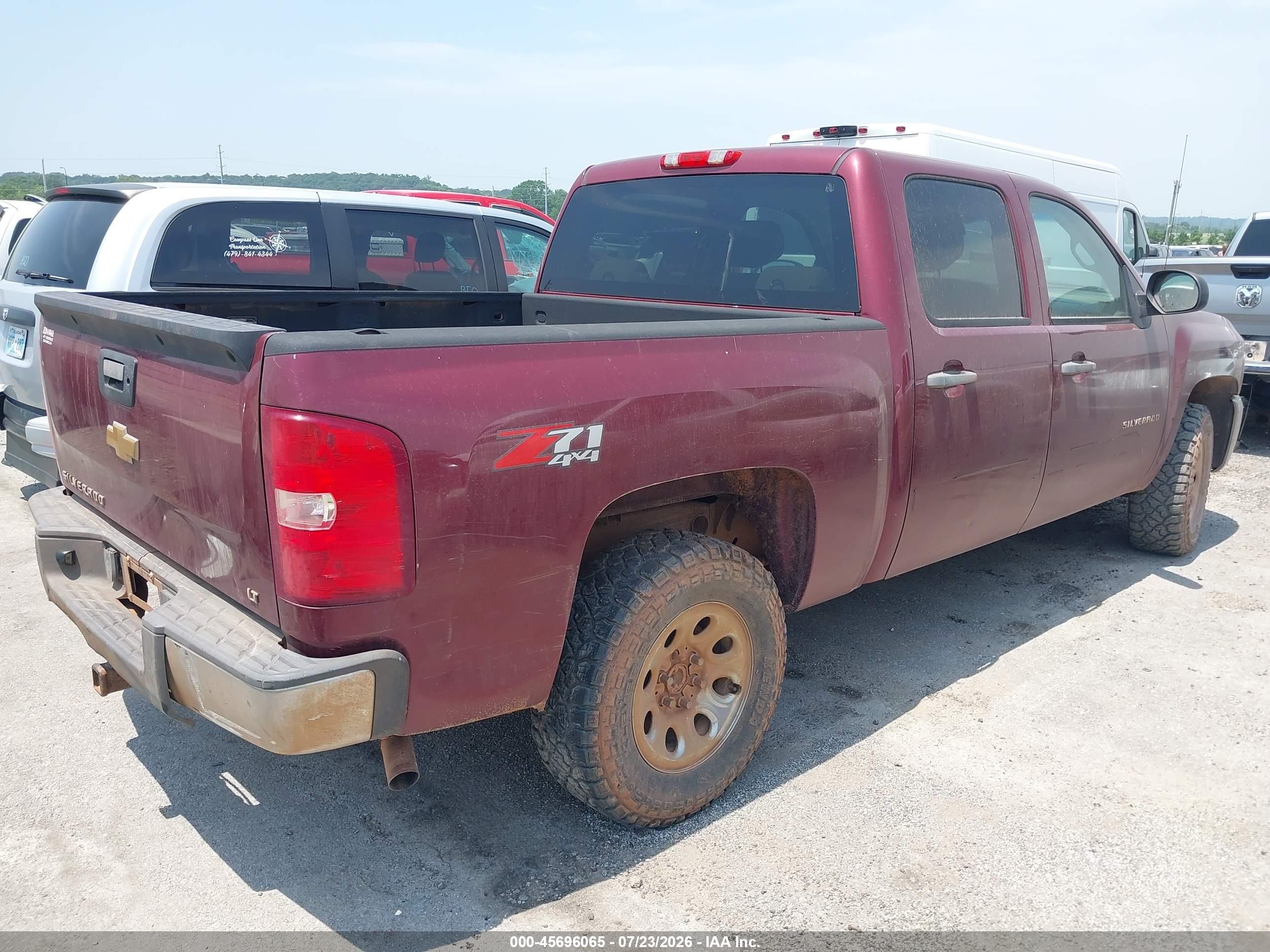 2013 Chevrolet Silverado 1500 Lt Maroon vin: 3GCPKSE78DG181876