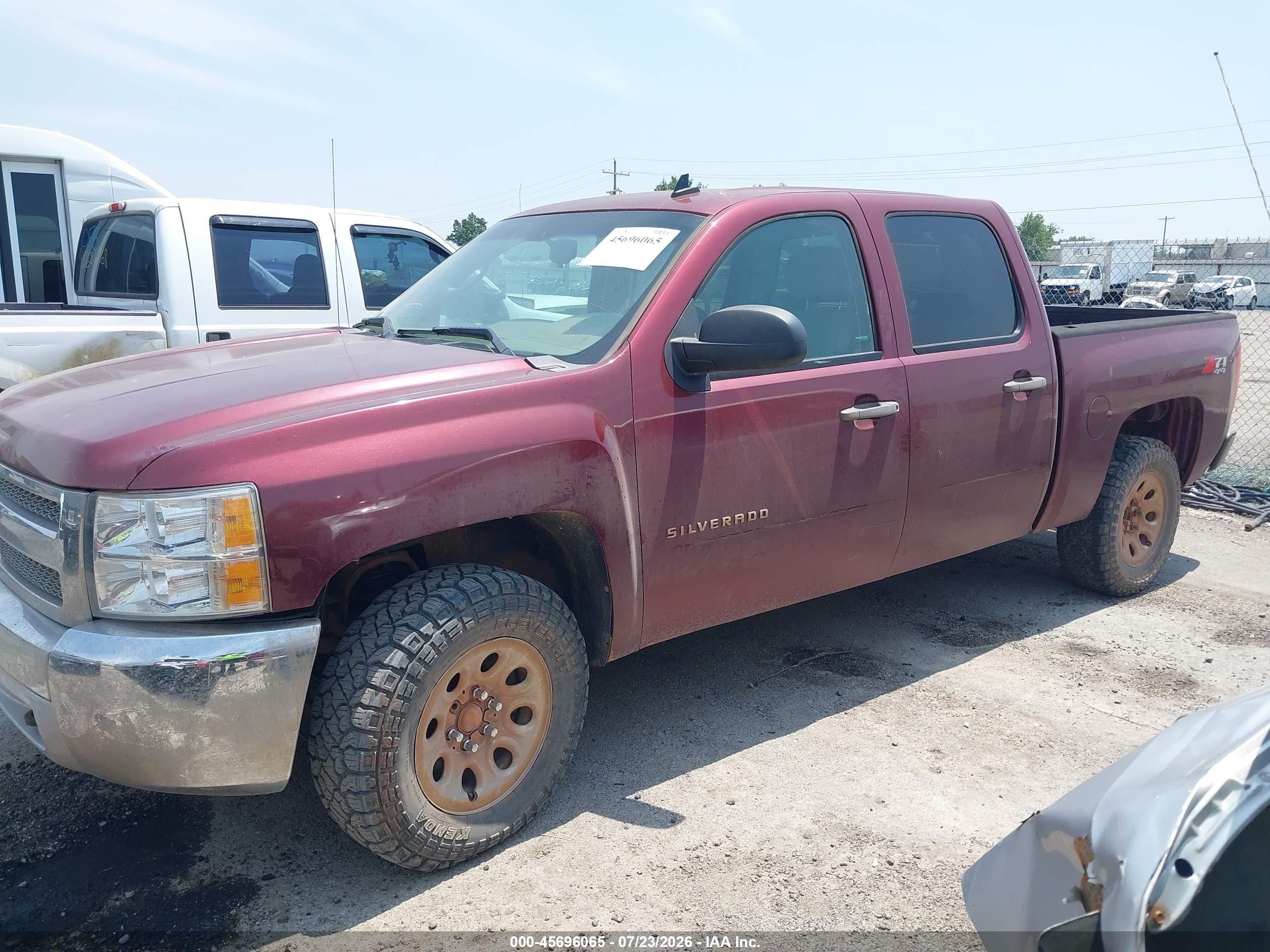 2013 Chevrolet Silverado 1500 Lt Maroon vin: 3GCPKSE78DG181876