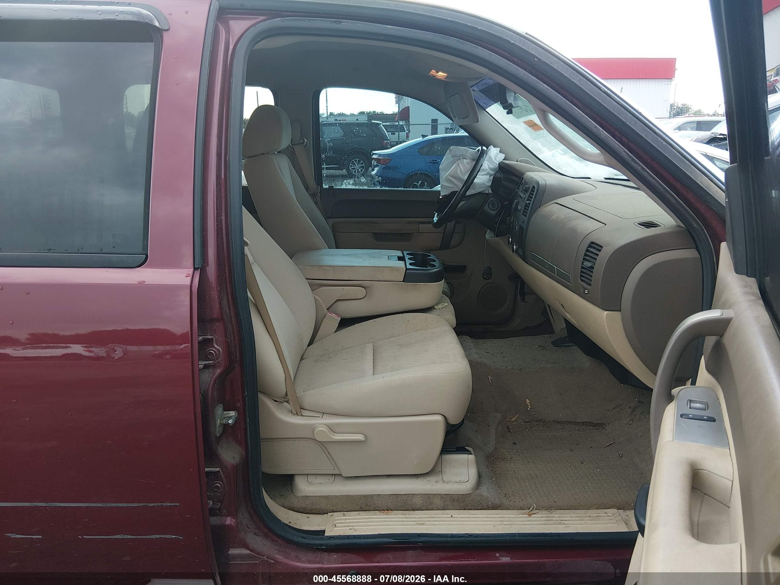 2013 Chevrolet Silverado 1500 Lt Burgundy vin: 3GCPKSE78DG218263