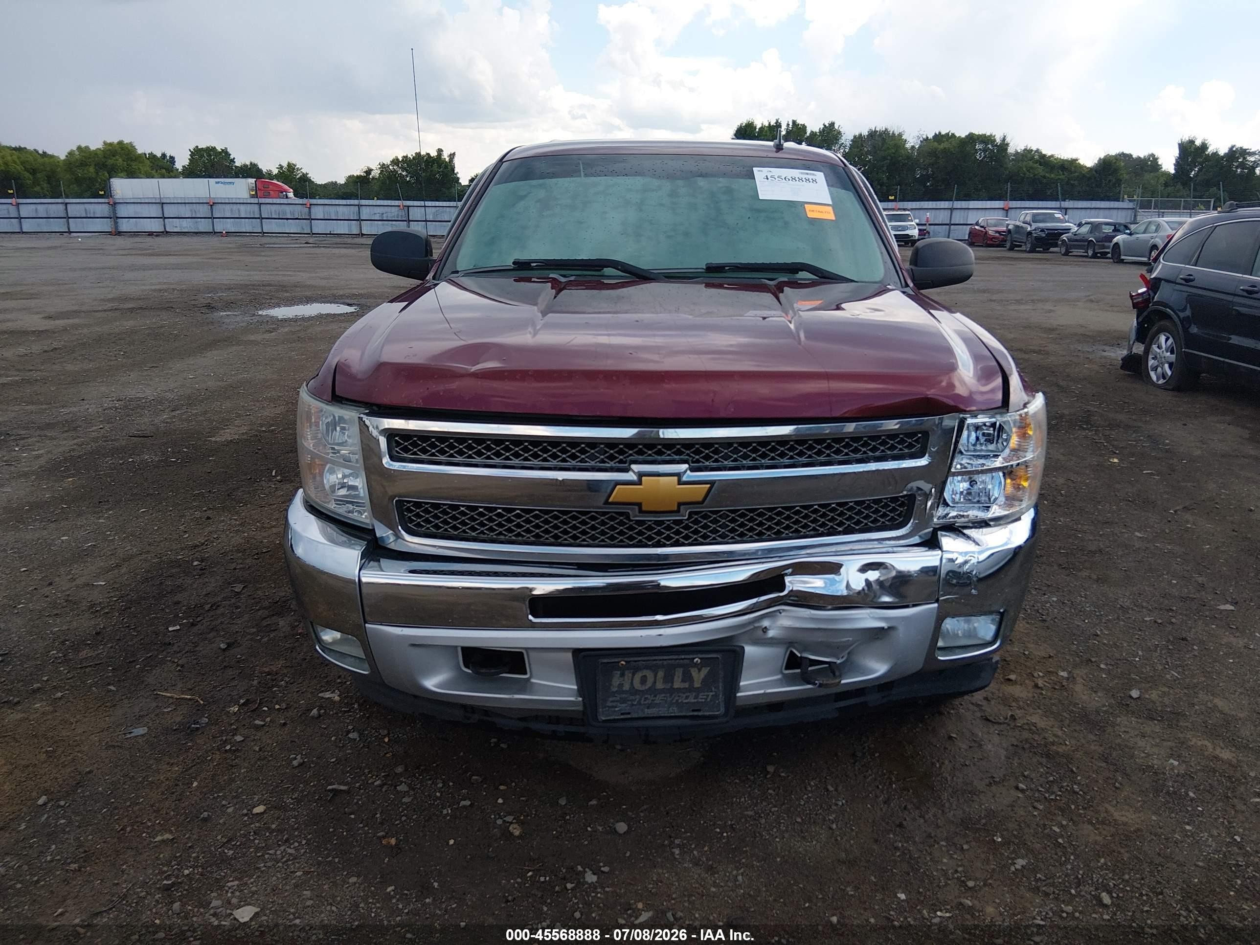 2013 Chevrolet Silverado 1500 Lt Burgundy vin: 3GCPKSE78DG218263