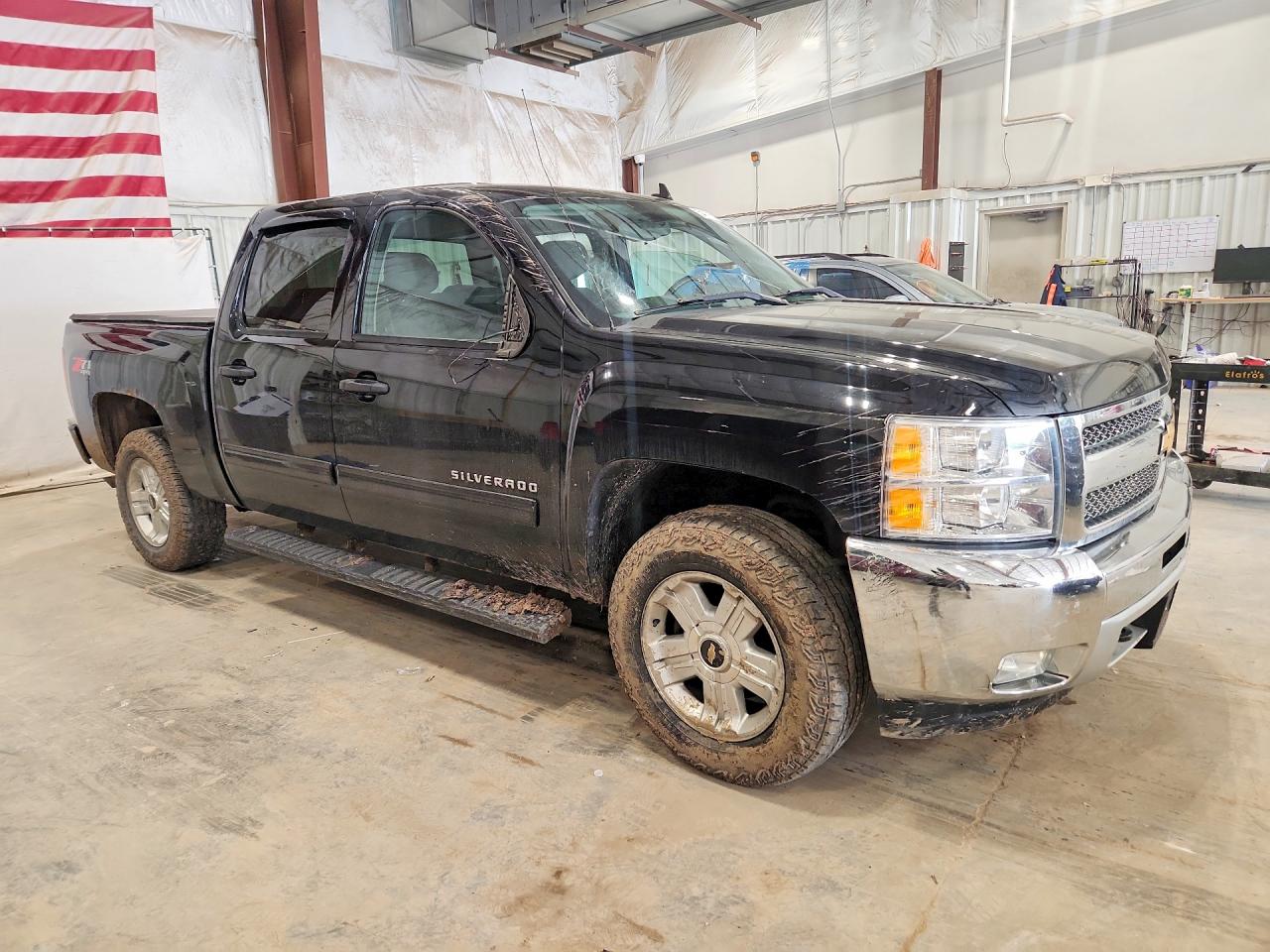 2013 Chevrolet Silverado K1500 Lt Черный vin: 3GCPKSE78DG252347