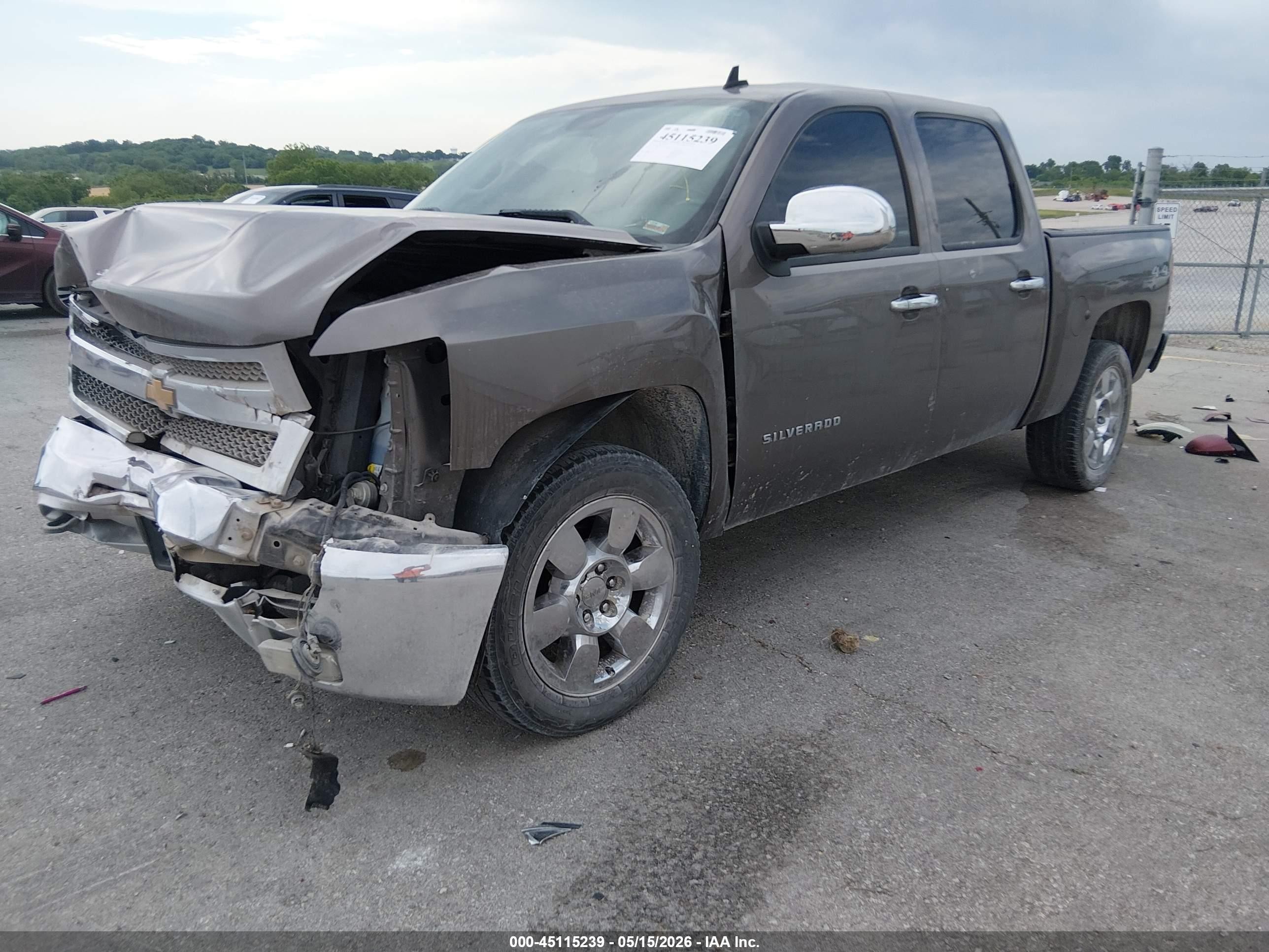 2013 Chevrolet Silverado 1500 Lt Brown vin: 3GCPKSE78DG261615