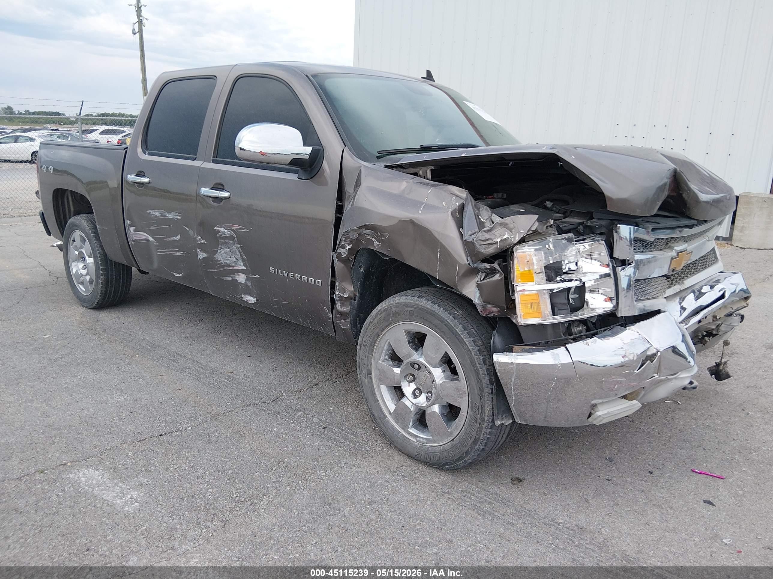 2013 Chevrolet Silverado 1500 Lt Brown vin: 3GCPKSE78DG261615