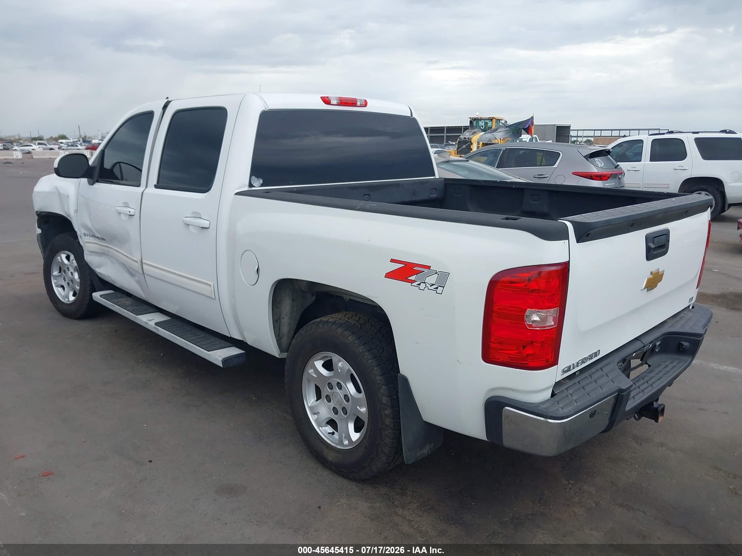 2013 Chevrolet Silverado 1500 Lt Белый vin: 3GCPKSE78DG337513